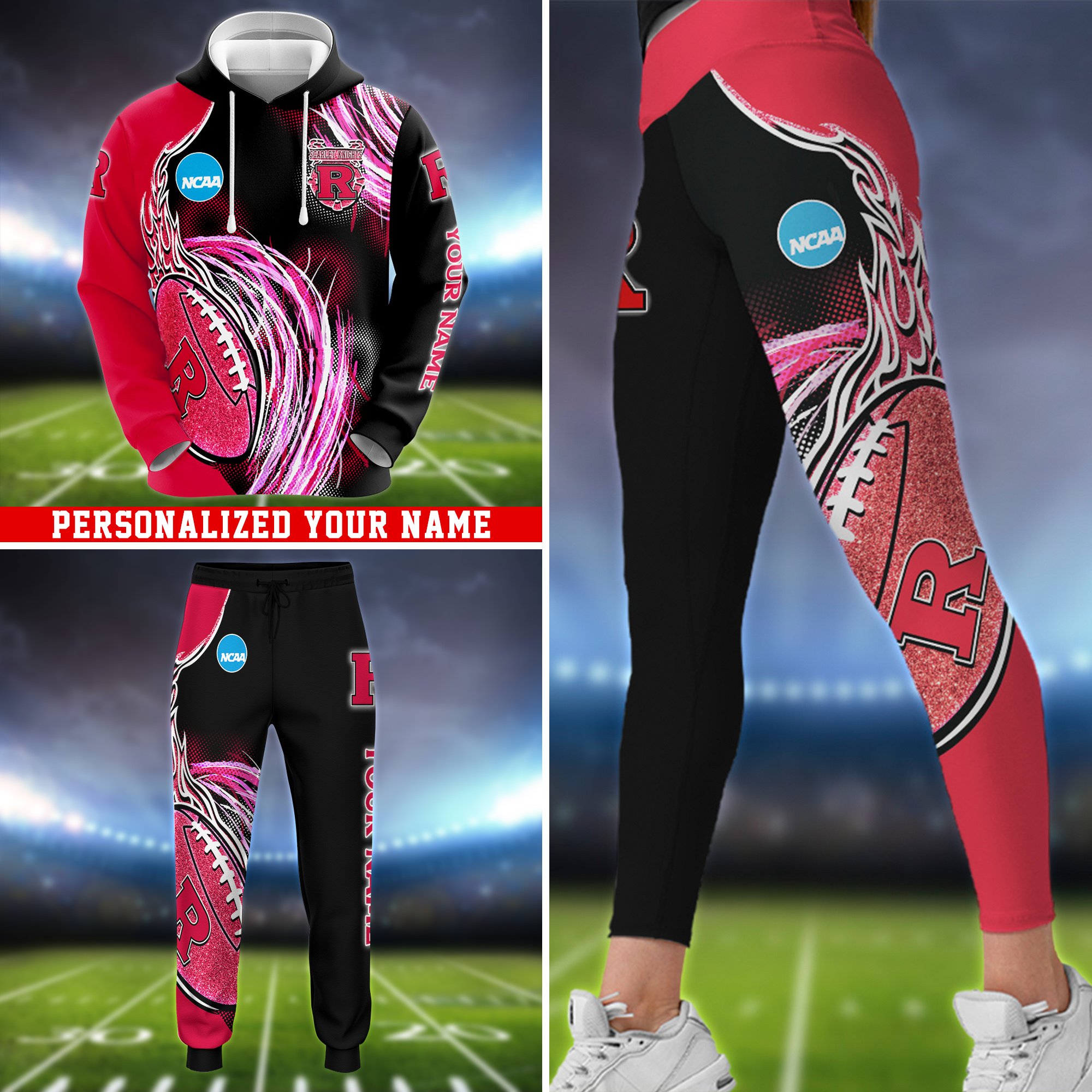 Rutgers Scarlet Knights Hoodie, Sweater, Zipper 2024 Version Personalized Your Name, Sport Clothings For Sport Lovers, Sport Gifts ETHY-53224