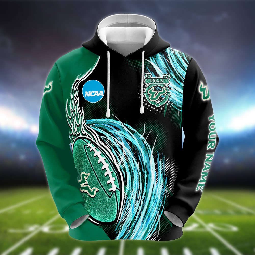 Alternative view of South Florida Bulls Hoodie, Sweater, Zipper 2024 Version Personalized Your Name, Sport Clothings For Sport Lovers, Sport Gifts ETHY-53224