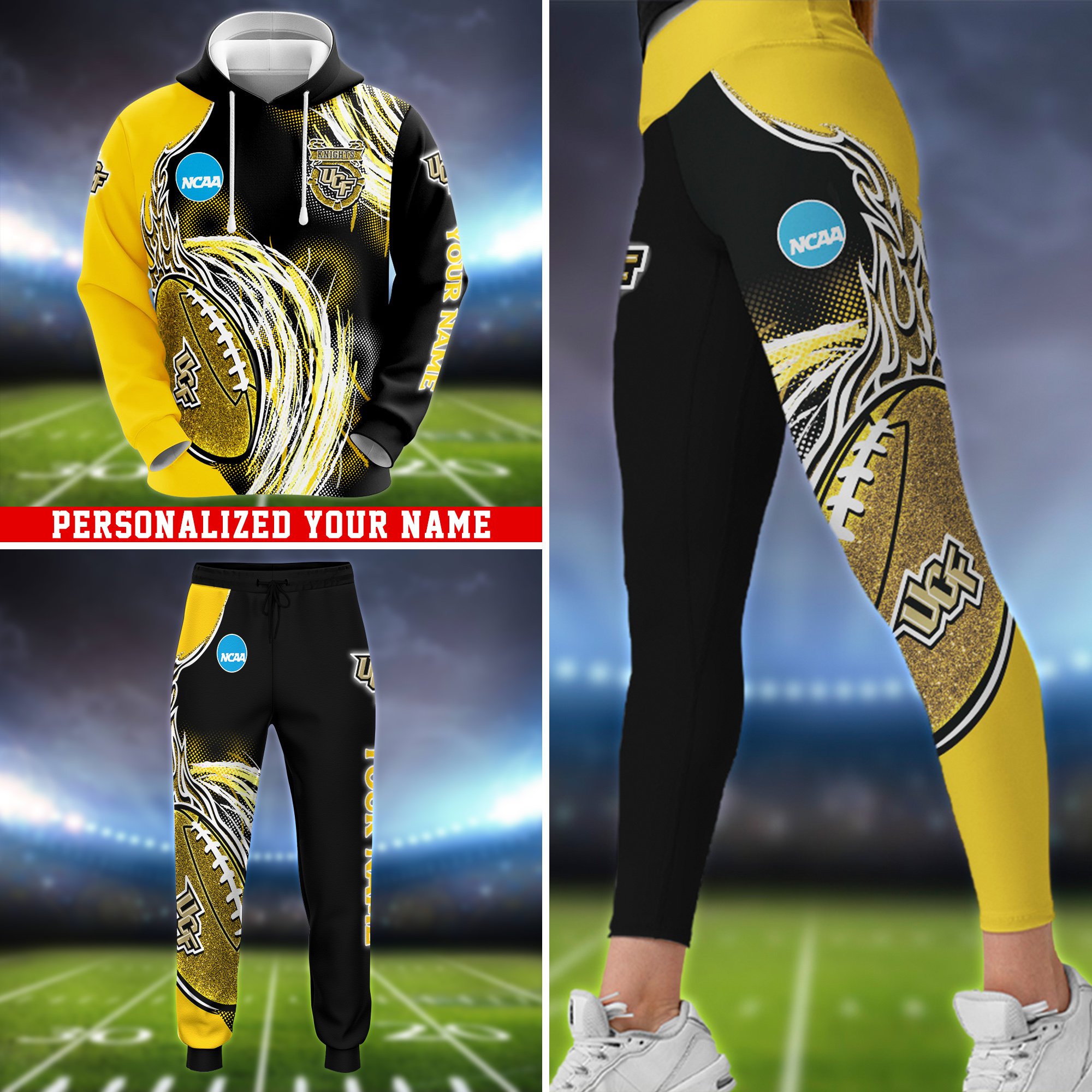 UCF Knights Hoodie, Sweater, Zipper 2024 Version Personalized Your Name, Sport Clothings For Sport Lovers, Sport Gifts ETHY-53224