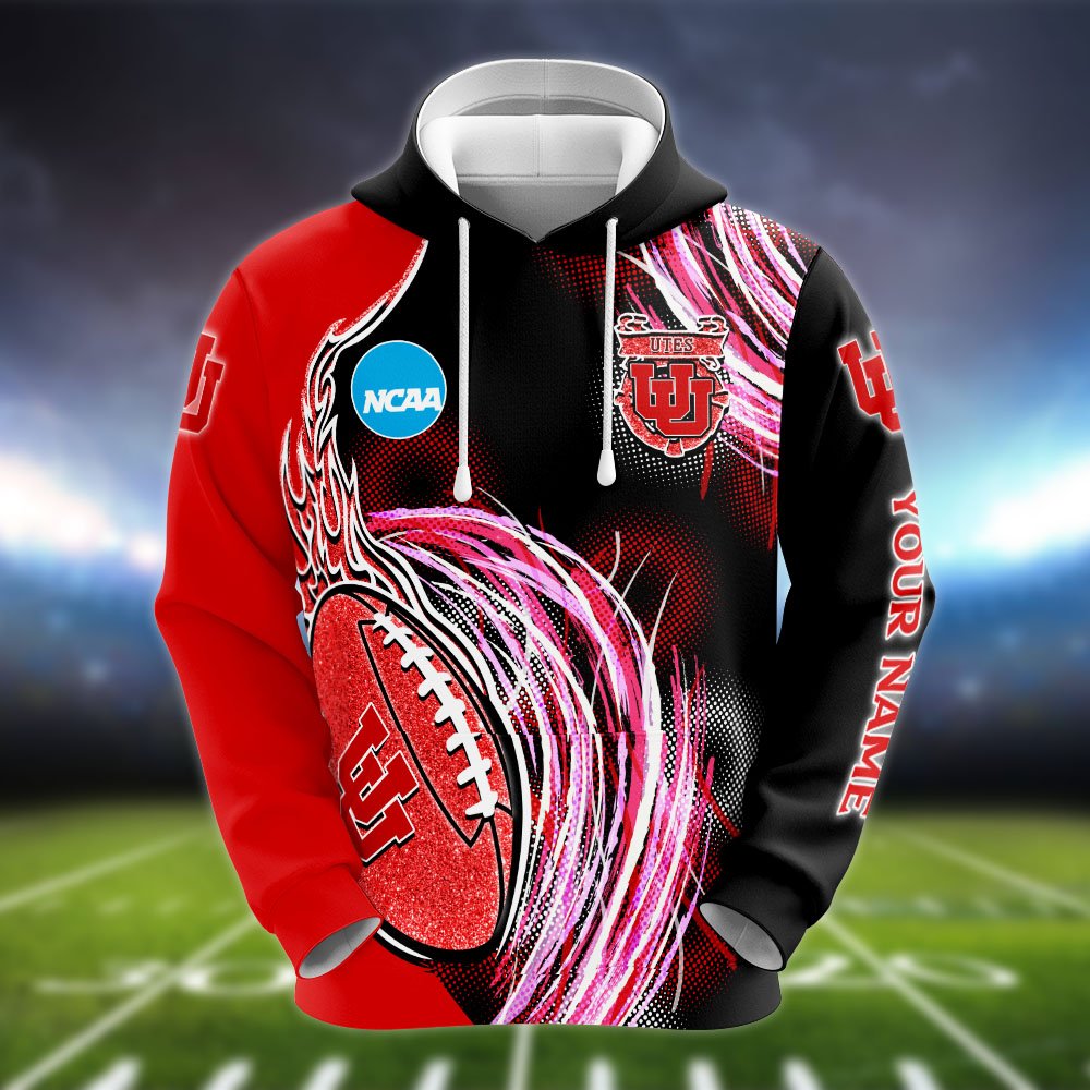 Alternative view of Utah Utes Hoodie, Sweater, Zipper 2024 Version Personalized Your Name, Sport Clothings For Sport Lovers, Sport Gifts ETHY-53224