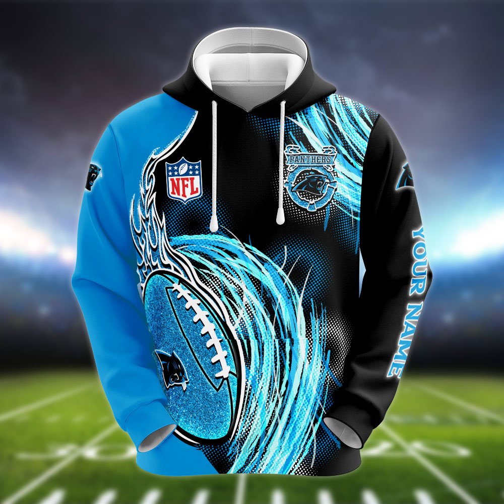 Alternative view of Carolina Panthers Hoodie, Sweater, Zipper 2024 Version Personalized Your Name, Sport Clothings For Sport Lovers, Sport Gifts ETHY-53224