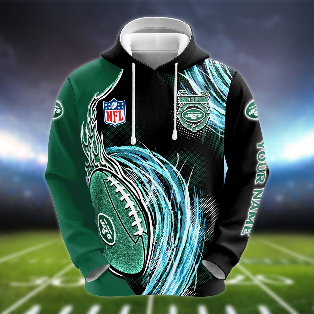 Alternative view of New York Jets Hoodie, Sweater, Zipper 2024 Version Personalized Your Name, Sport Clothings For Sport Lovers, Sport Gifts ETHY-53224