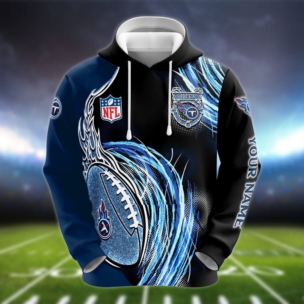 Alternative view of Tennessee Titans Hoodie, Sweater, Zipper 2024 Version Personalized Your Name, Sport Clothings For Sport Lovers, Sport Gifts ETHY-53224