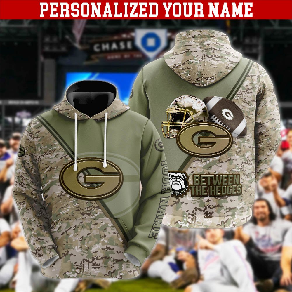 Georgia Bulldogs Hoodie, Sweatshirt, Zipper, Tshirts 2024 Version Customized Your Name, Camouflage Shirts For Sport Fans, Sport Gifts ETHY-53613