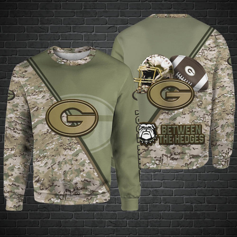 Alternative view of Georgia Bulldogs Hoodie, Sweatshirt, Zipper, Tshirts 2024 Version Customized Your Name, Camouflage Shirts For Sport Fans, Sport Gifts ETHY-53613