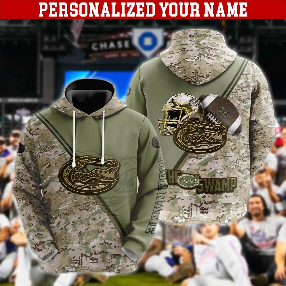 Florida Gators Hoodie, Sweatshirt, Zipper, Tshirts 2024 Version Customized Your Name, Camouflage Shirts For Sport Fans, Sport Gifts ETHY-53613