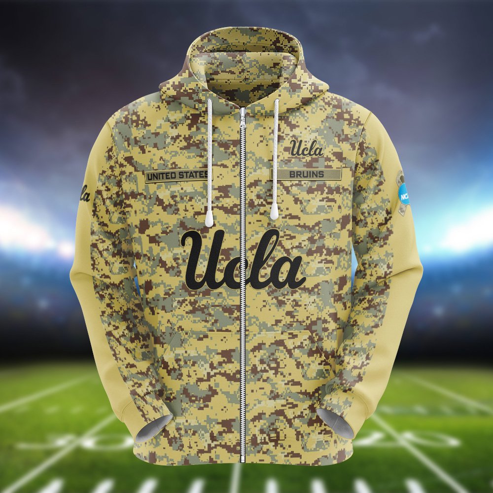 UCLA Bruins Camouflage Hoodie, Sweatshirt, T-shirt, Zipper 2024 Version Customized Your Name And Number, Shirts For Football Fans, Sport Gifts ETHY-53721 - Image 6