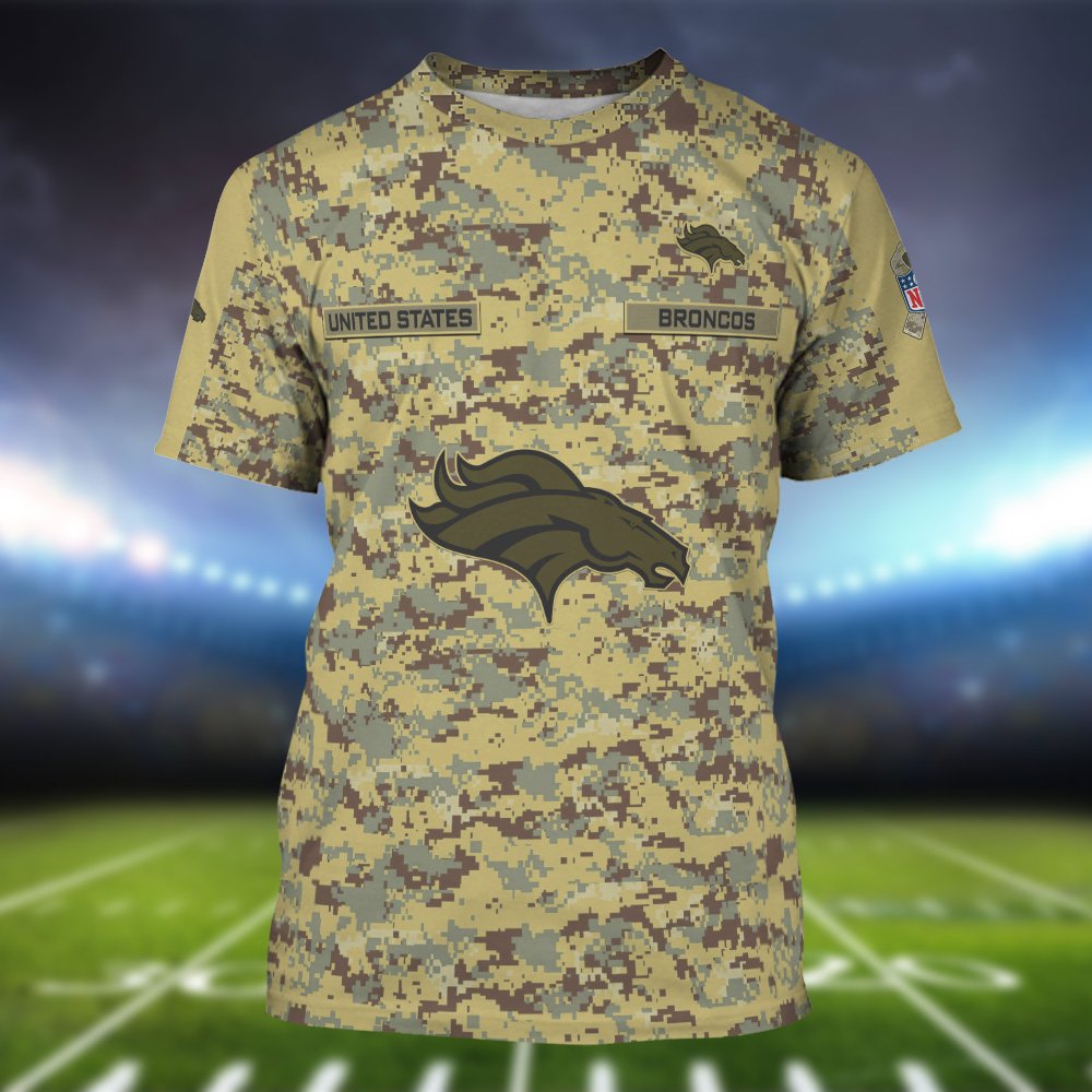 Denver Broncos Camouflage Hoodie, Sweatshirt, T-shirt, Zipper 2024 Version Customized Your Name And Number, Shirts For Football Fans, Sport Gifts ETHY-53721 - Image 5