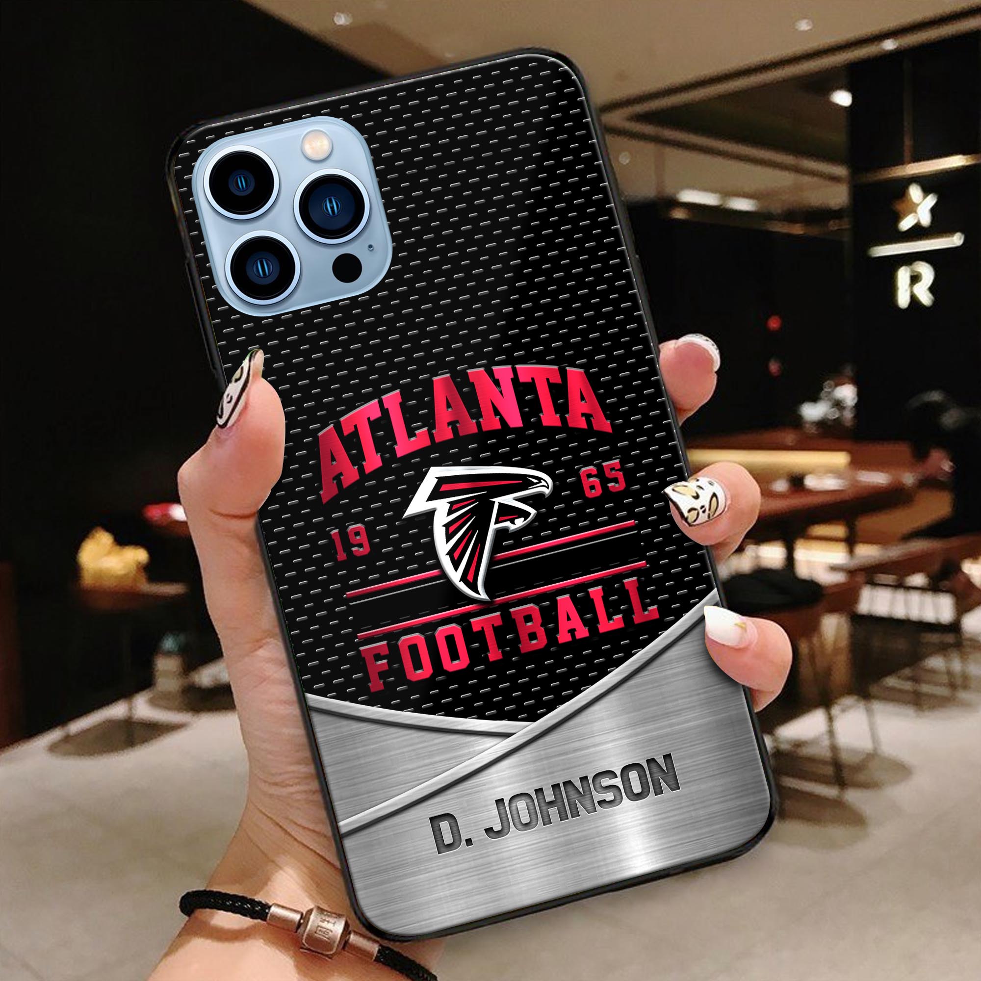 Atlanta Falcons Phonecase Personalized Your Name 2024 Versions, Sport Phoncase Accessory, Sport Phonecase For Fan,  Fan Gifts EHIVM-52158