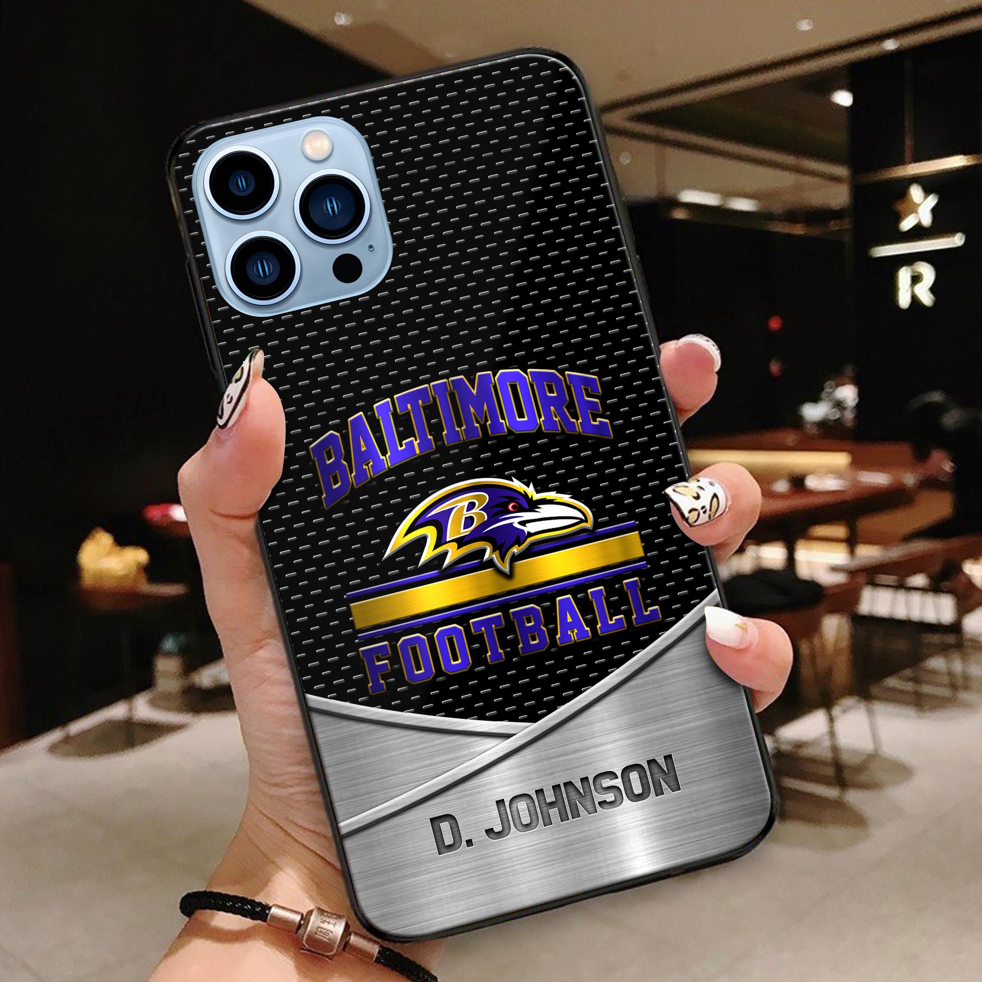 Baltimore Ravens Phonecase Personalized Your Name 2024 Versions, Sport Phoncase Accessory, Sport Phonecase For Fan,  Fan Gifts EHIVM-52158