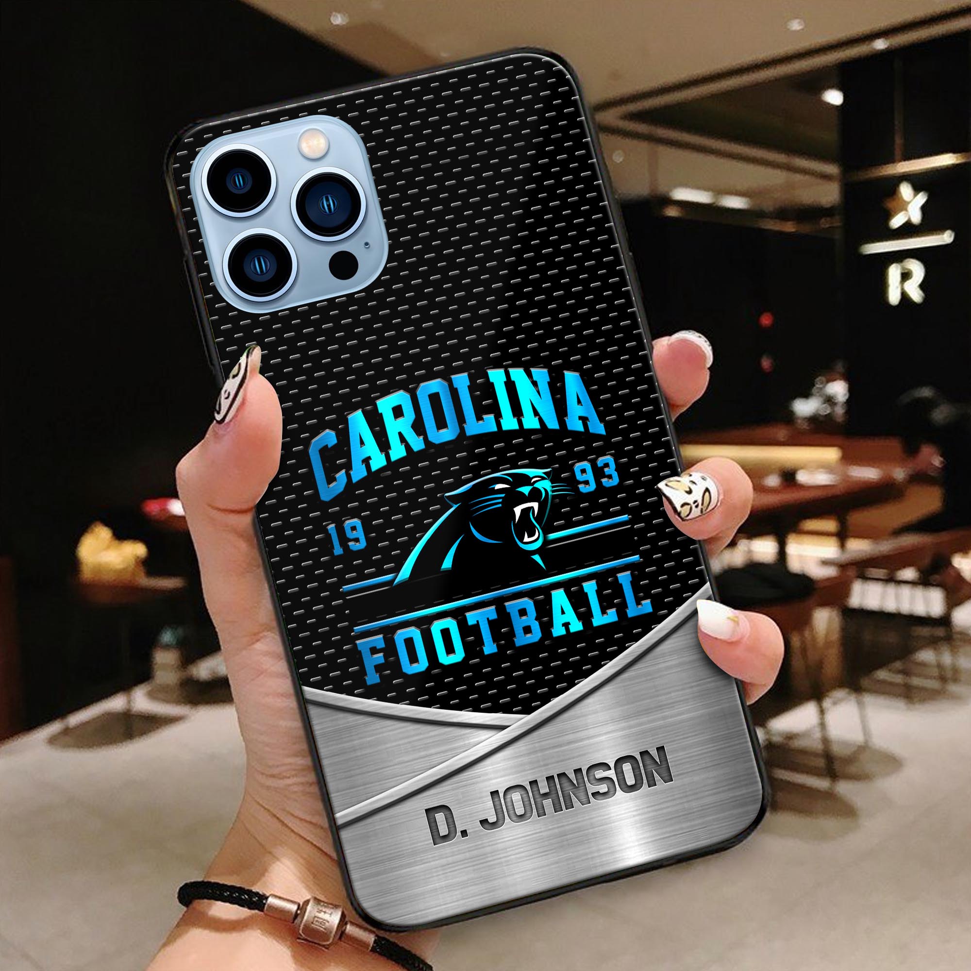 Carolina Panthers Phonecase Personalized Your Name 2024 Versions, Sport Phoncase Accessory, Sport Phonecase For Fan,  Fan Gifts EHIVM-52158