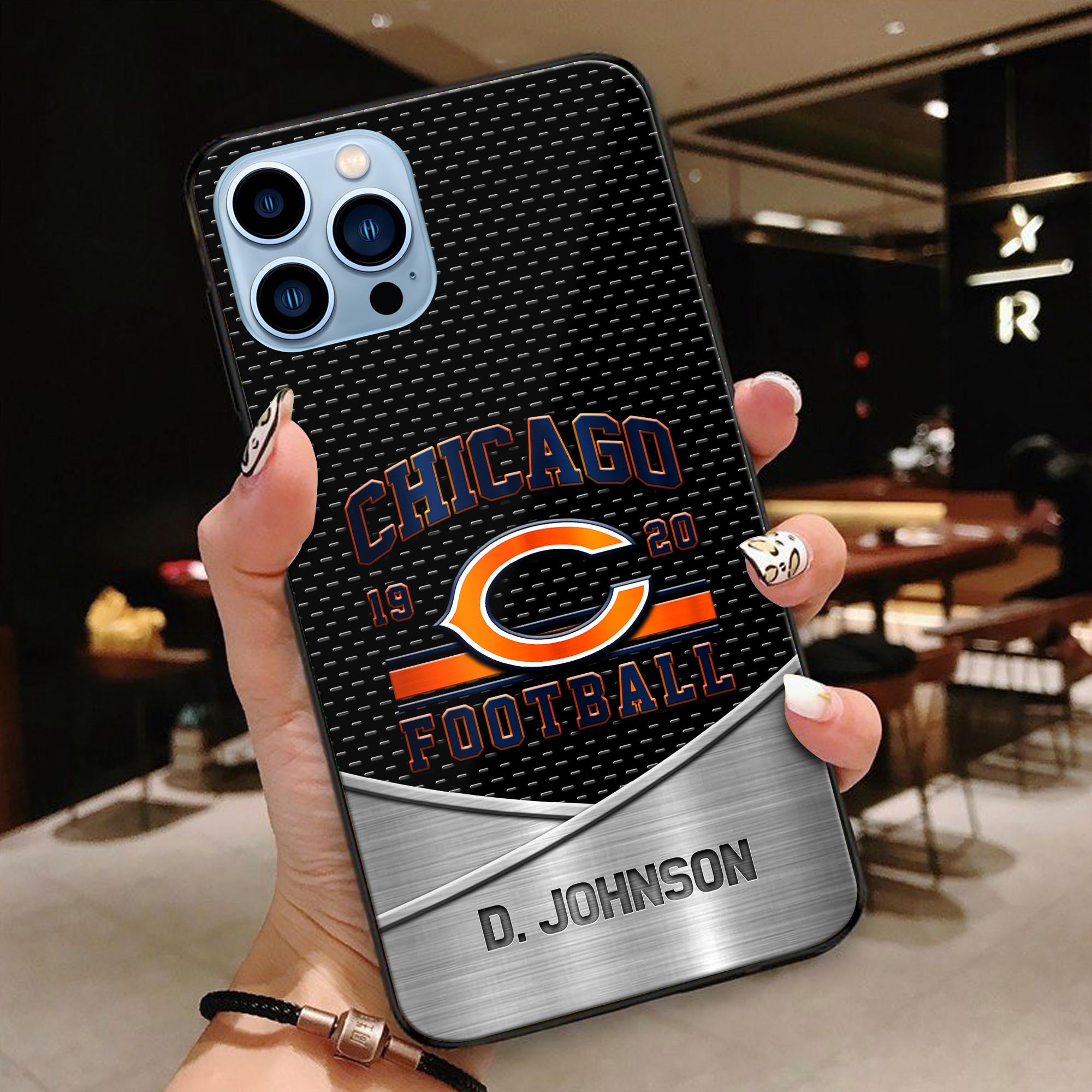Chicago Bears Phonecase Personalized Your Name 2024 Versions, Sport Phoncase Accessory, Sport Phonecase For Fan,  Fan Gifts EHIVM-52158