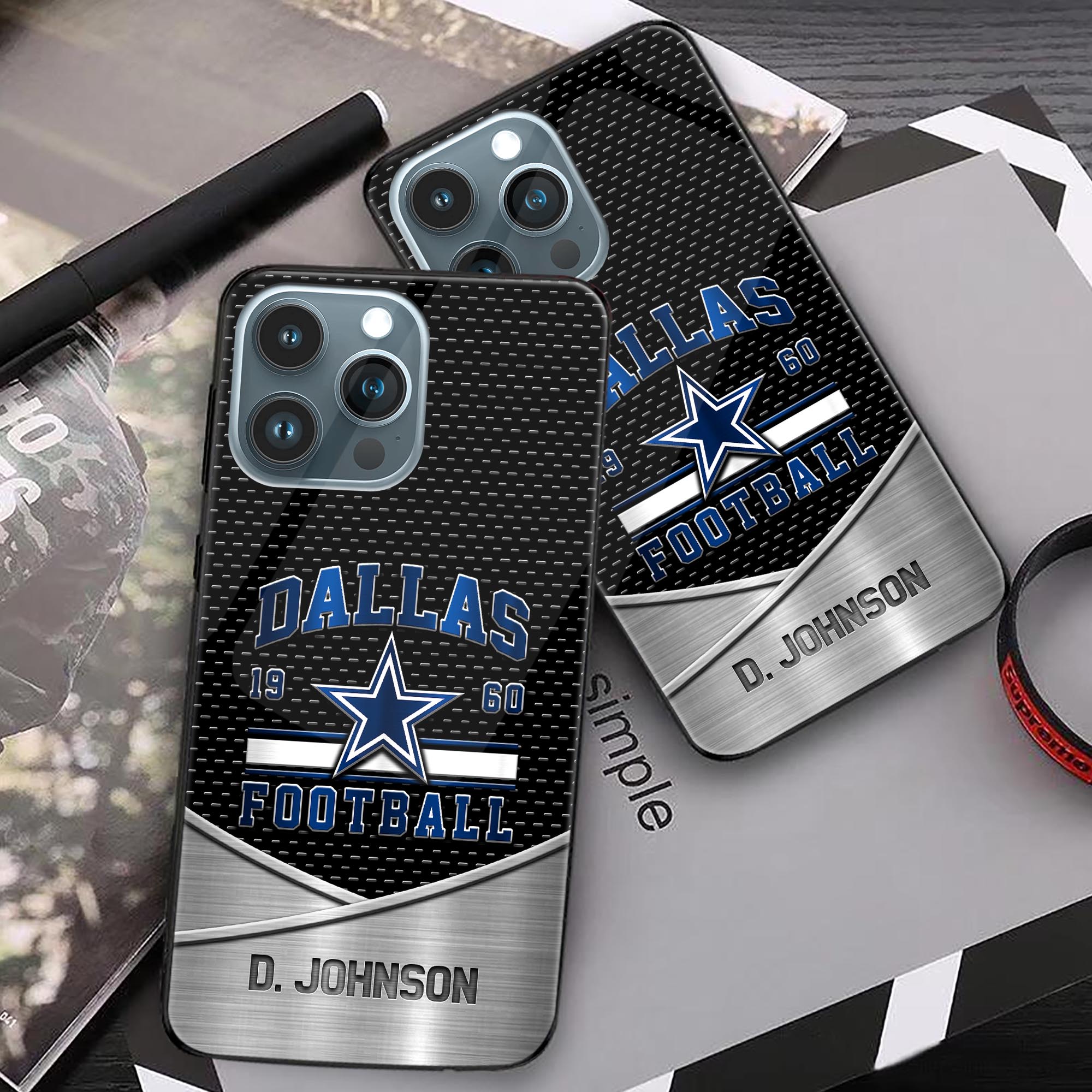 Alternative view of Dallas Cowboys Phonecase Personalized Your Name 2024 Versions, Sport Phoncase Accessory, Sport Phonecase For Fan,  Fan Gifts EHIVM-52158