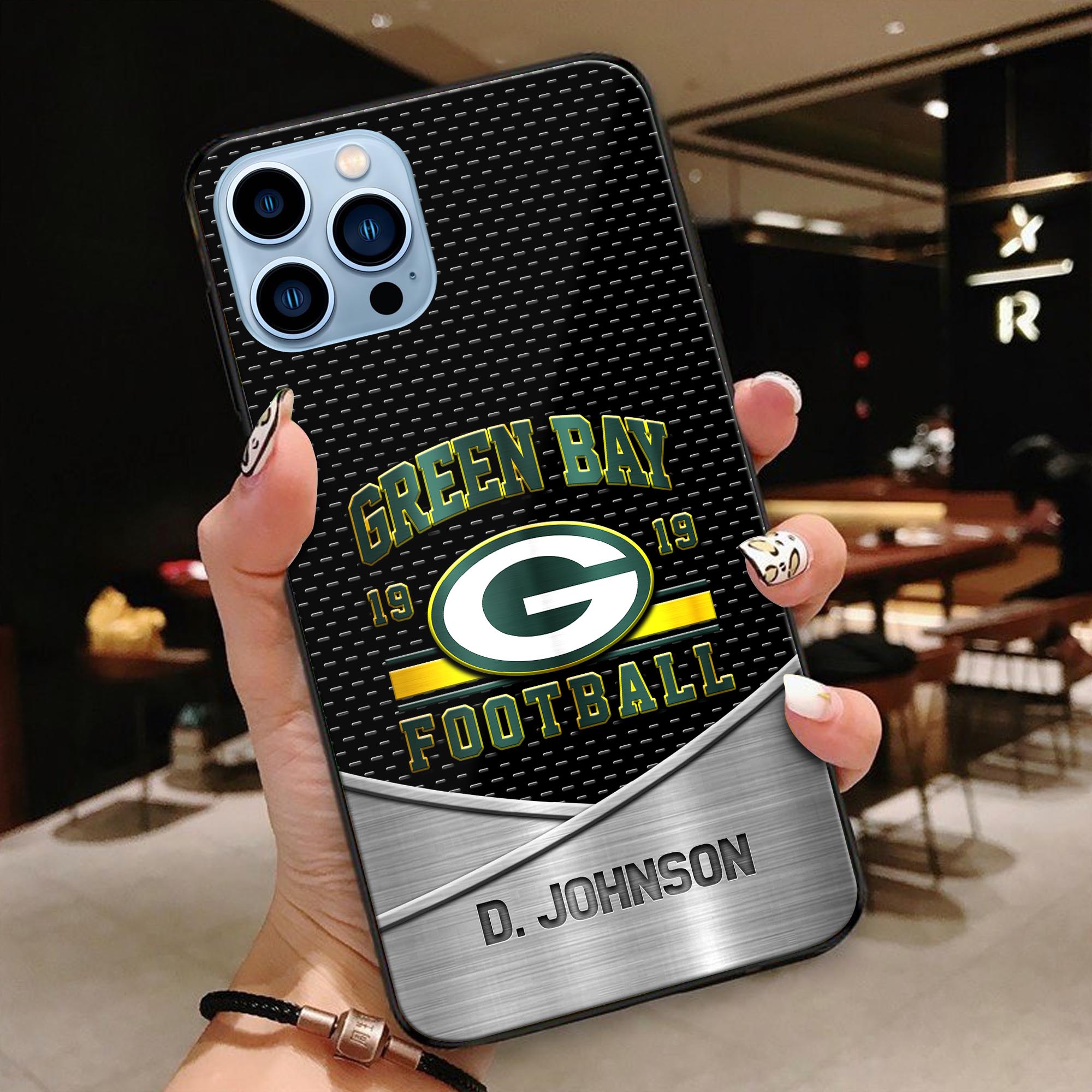 Green Bay Packers Phonecase Personalized Your Name 2024 Versions, Sport Phoncase Accessory, Sport Phonecase For Fan,  Fan Gifts EHIVM-52158