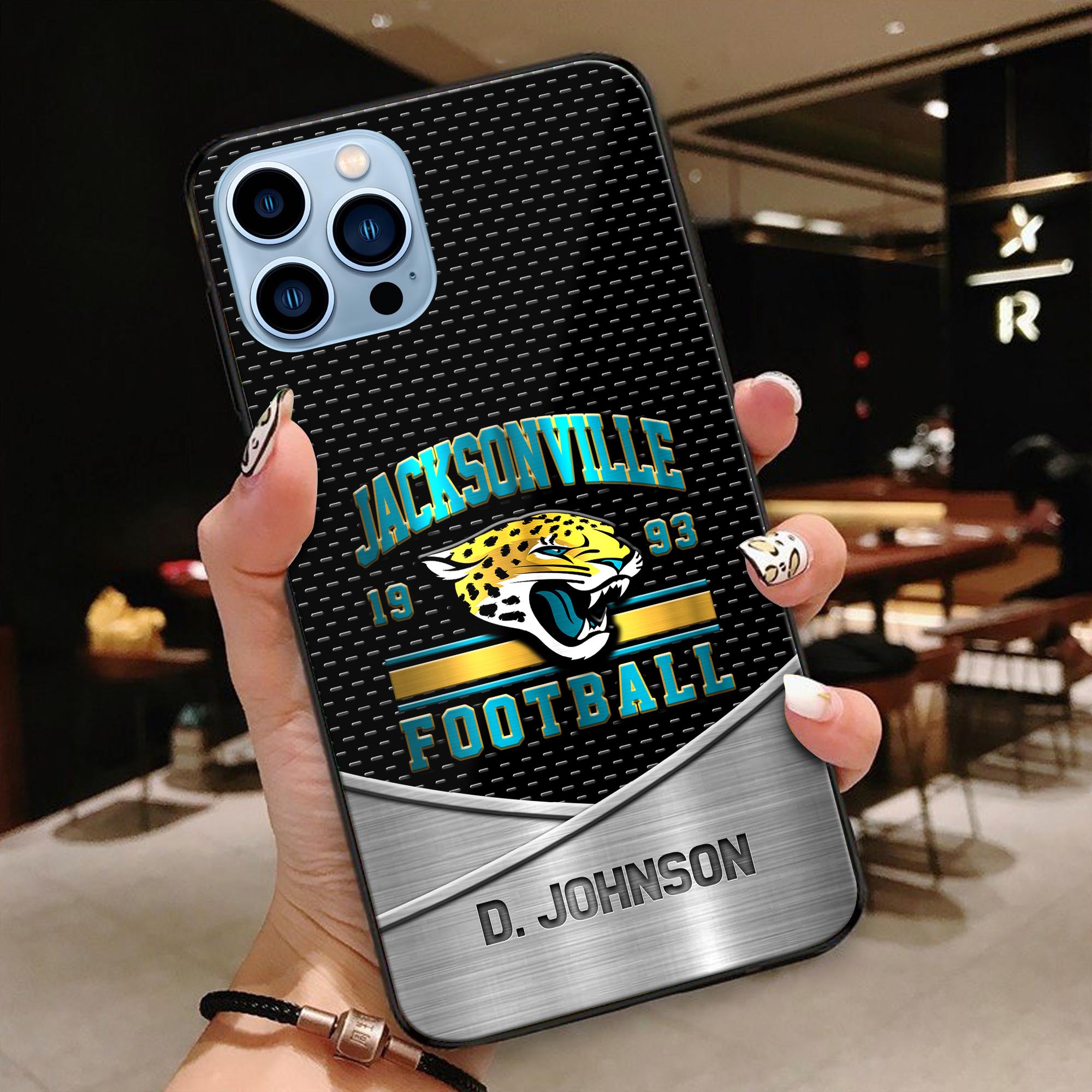 Jacksonville Jaguars Phonecase Personalized Your Name 2024 Versions, Sport Phoncase Accessory, Sport Phonecase For Fan,  Fan Gifts EHIVM-52158