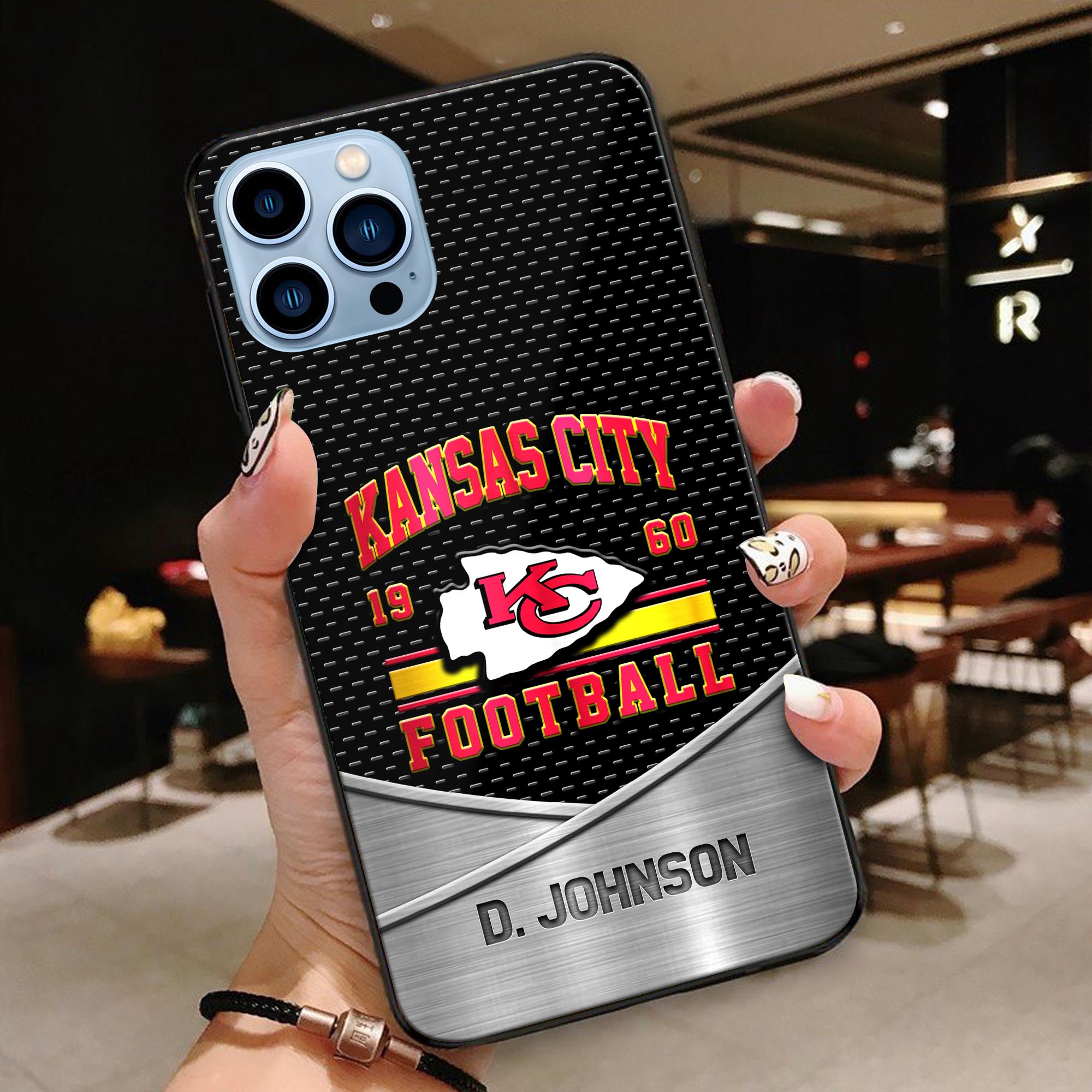 Kansas City Chiefs Phonecase Personalized Your Name 2024 Versions, Sport Phoncase Accessory, Sport Phonecase For Fan,  Fan Gifts EHIVM-52158