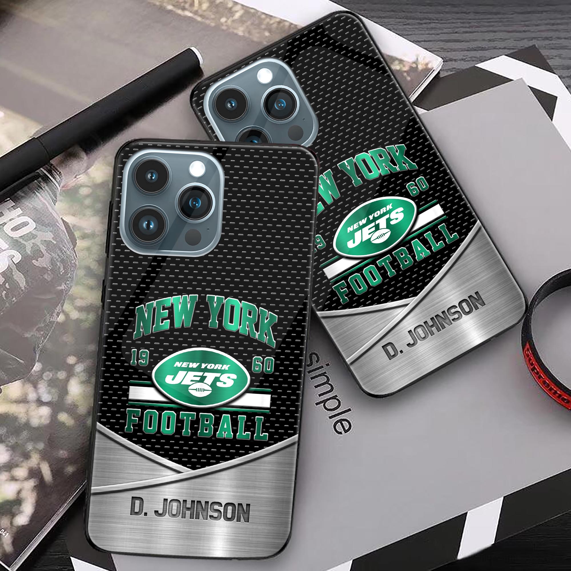 Alternative view of New York Jets Phonecase Personalized Your Name 2024 Versions, Sport Phoncase Accessory, Sport Phonecase For Fan,  Fan Gifts EHIVM-52158