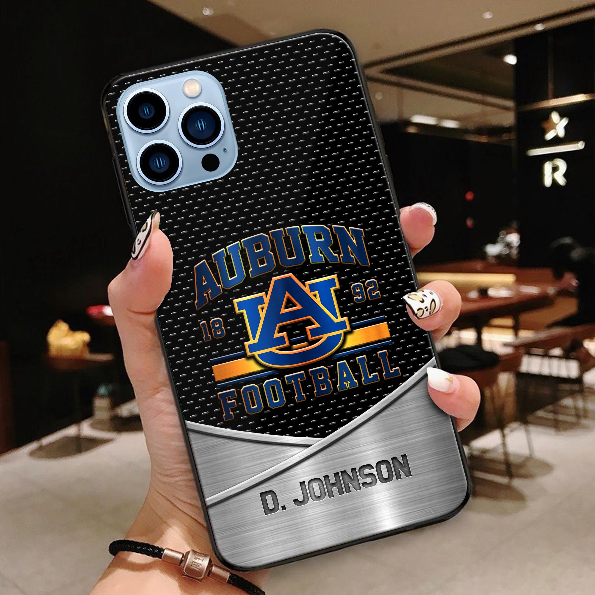 Auburn Tigers Phonecase Personalized Your Name 2024 Versions, Sport Phoncase Accessory, Sport Phonecase For Fan, Fan Gifts EHIVM-52263