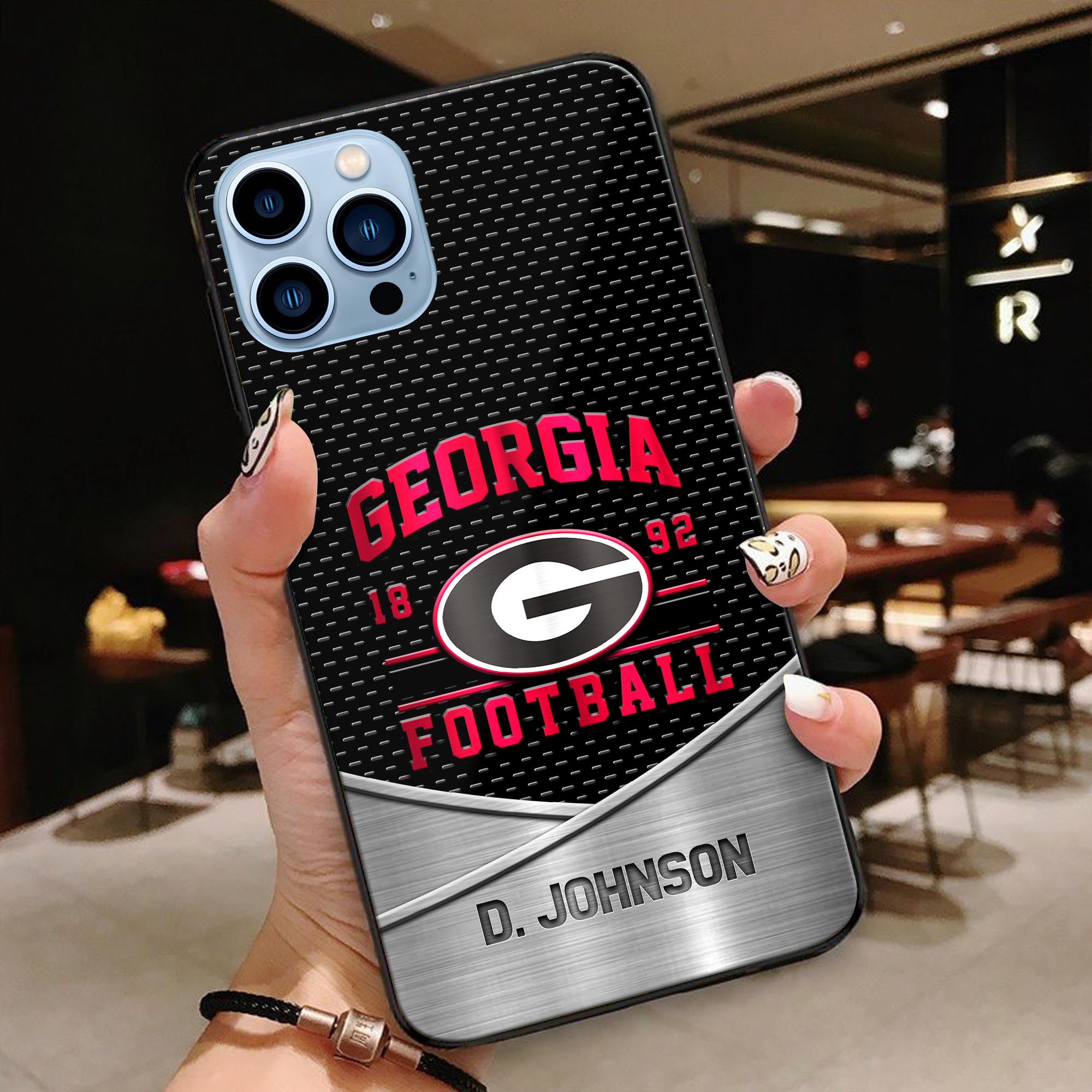 Georgia Bulldogs Phonecase Personalized Your Name 2024 Versions, Sport Phoncase Accessory, Sport Phonecase For Fan, Fan Gifts EHIVM-52263