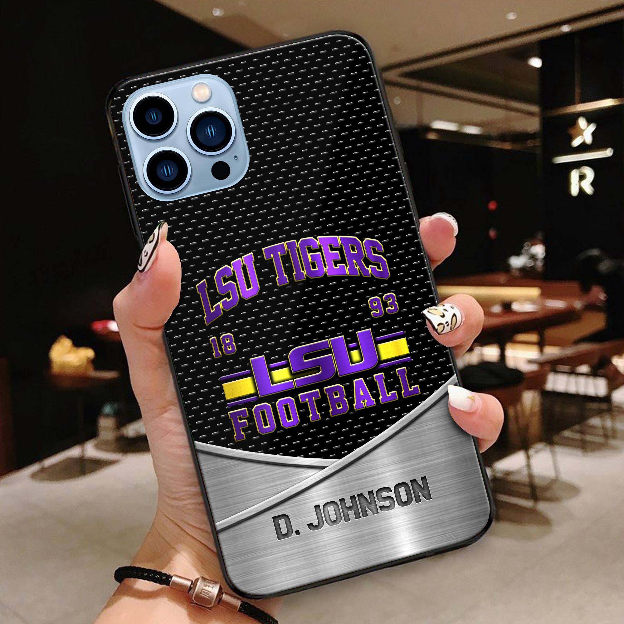 LSU Tigers Phonecase Personalized Your Name 2024 Versions, Sport Phoncase Accessory, Sport Phonecase For Fan, Fan Gifts EHIVM-52263