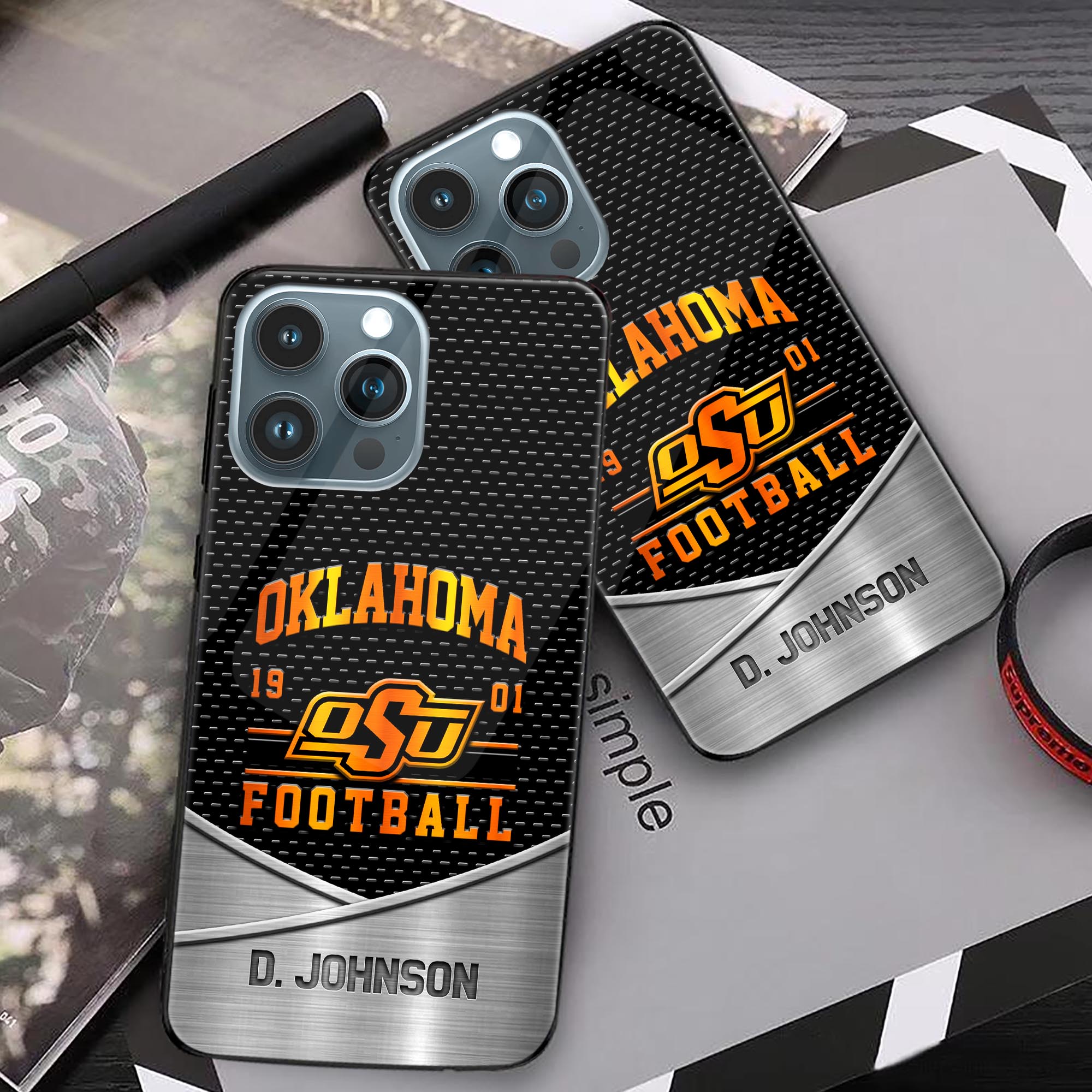 Alternative view of Oklahoma State Cowboys Phonecase Personalized Your Name 2024 Versions, Sport Phoncase Accessory, Sport Phonecase For Fan, Fan Gifts EHIVM-52263