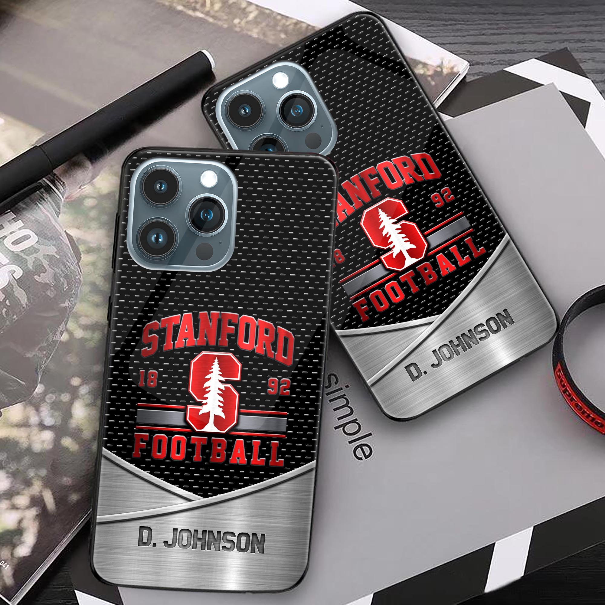 Alternative view of Stanford Cardinal Phonecase Personalized Your Name 2024 Versions, Sport Phoncase Accessory, Sport Phonecase For Fan, Fan Gifts EHIVM-52263