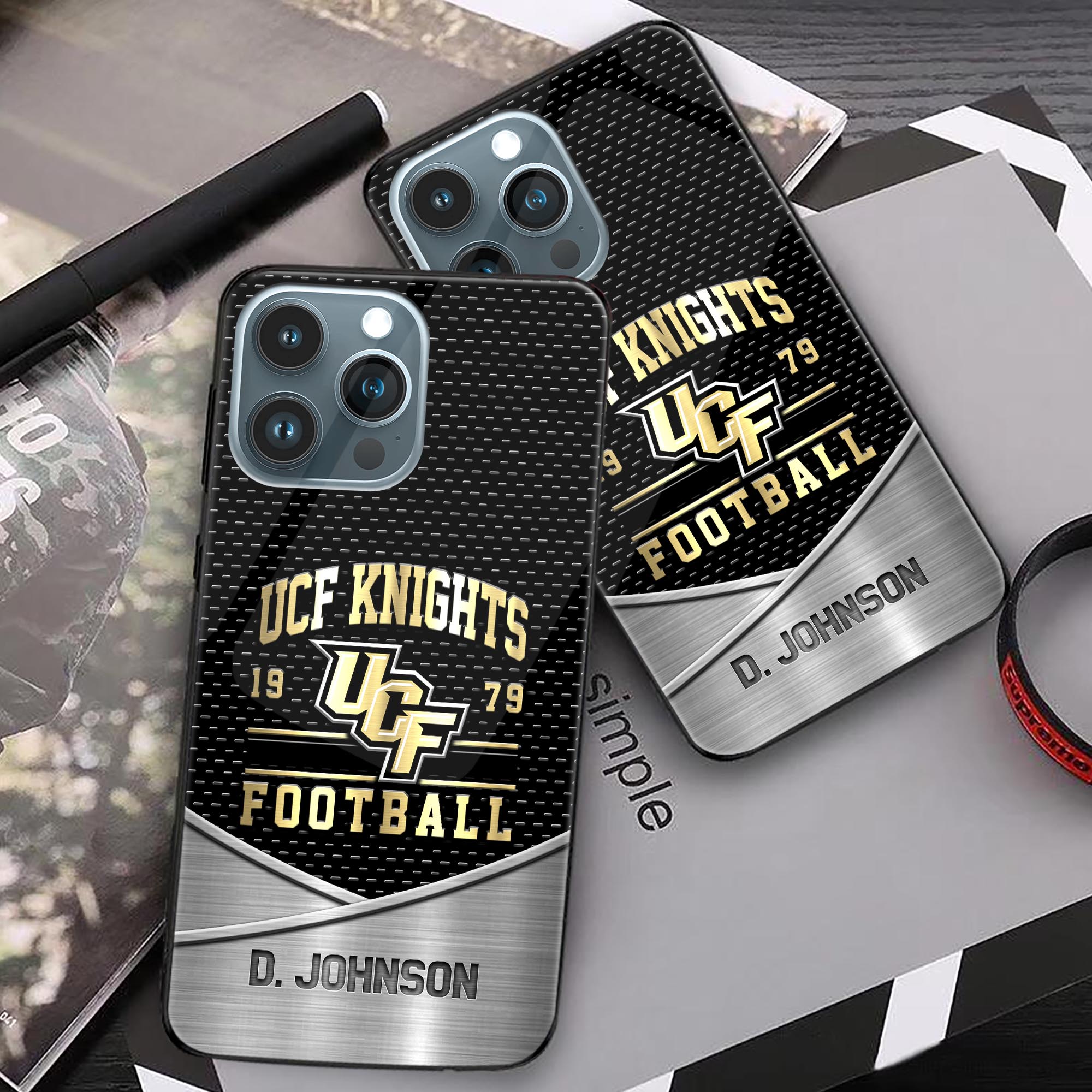 Alternative view of UCF Knights Phonecase Personalized Your Name 2024 Versions, Sport Phoncase Accessory, Sport Phonecase For Fan, Fan Gifts EHIVM-52263