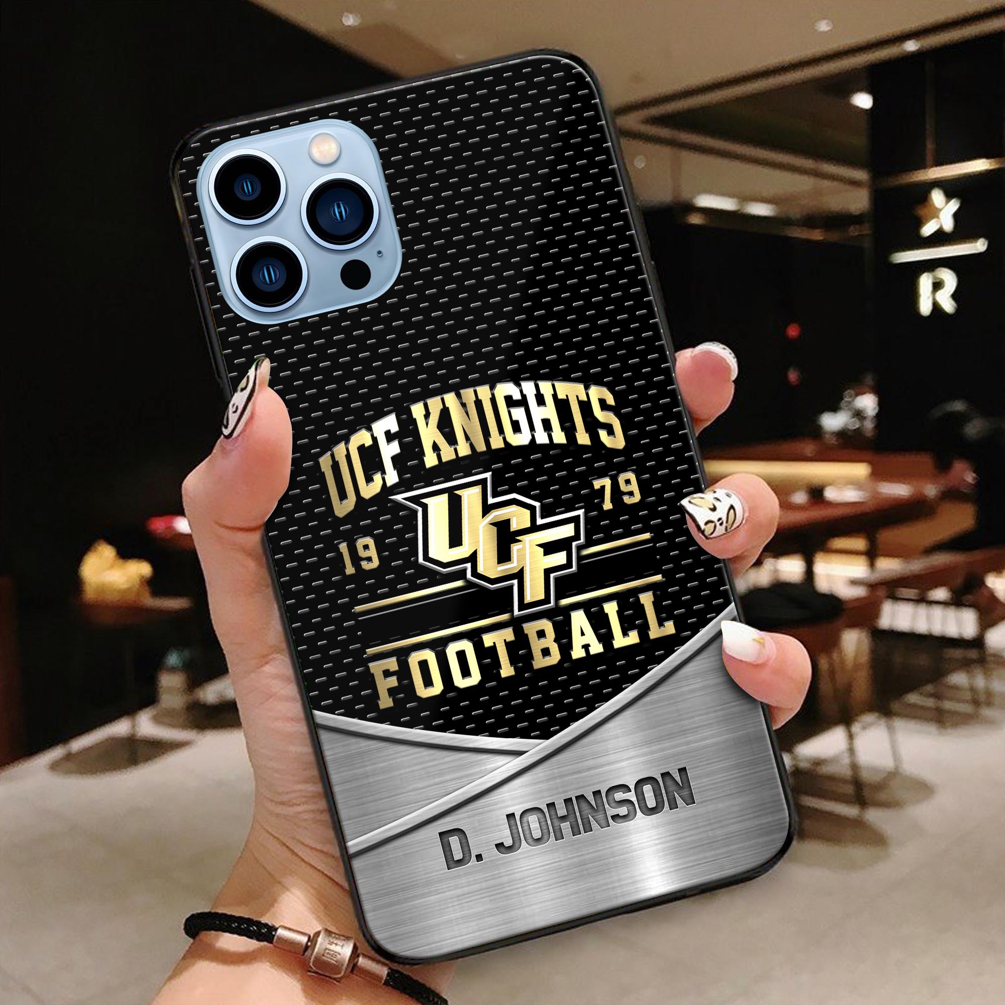UCF Knights Phonecase Personalized Your Name 2024 Versions, Sport Phoncase Accessory, Sport Phonecase For Fan, Fan Gifts EHIVM-52263
