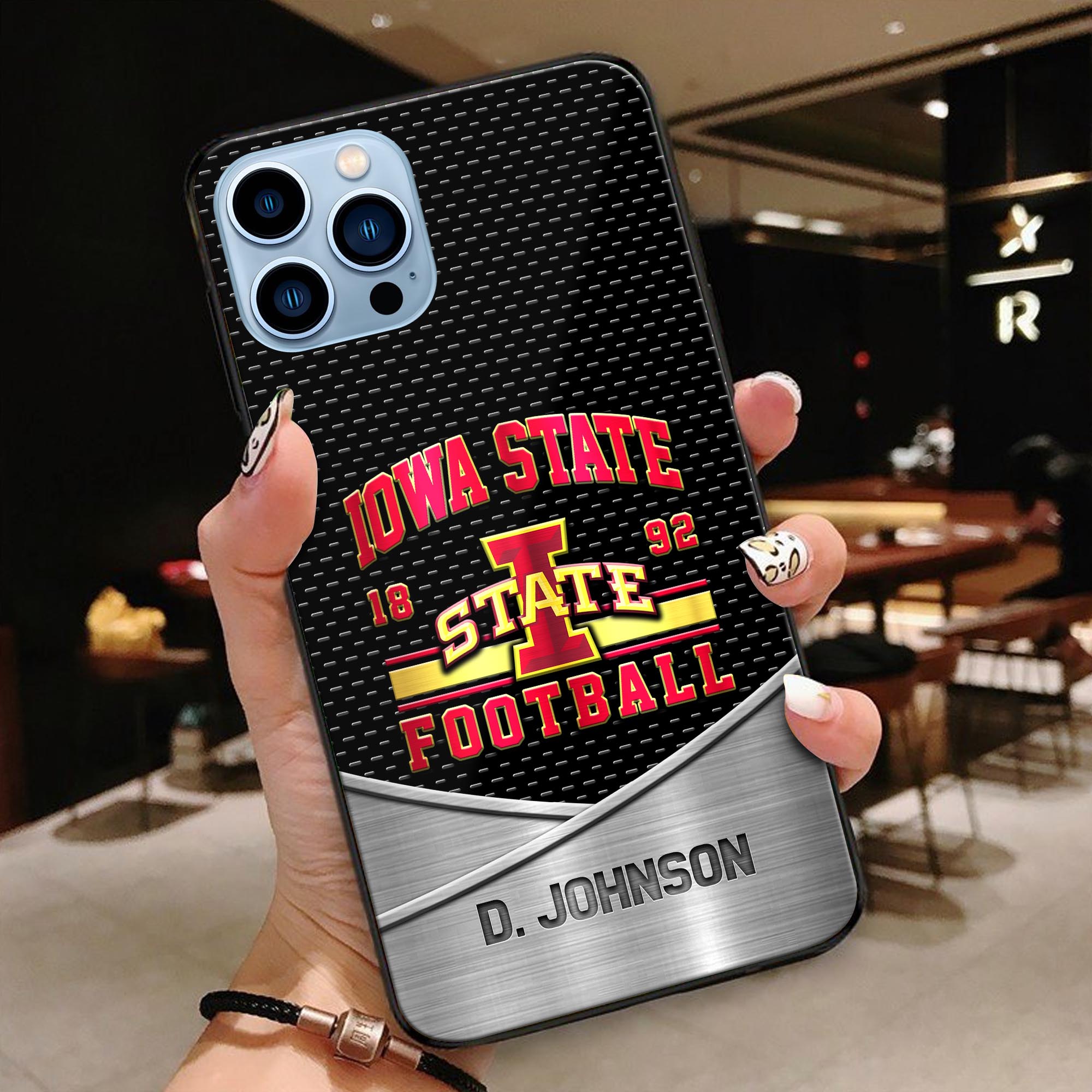 Iowa State Cyclones Phonecase Personalized Your Name 2024 Versions, Sport Phoncase Accessory, Sport Phonecase For Fan, Fan Gifts EHIVM-52263