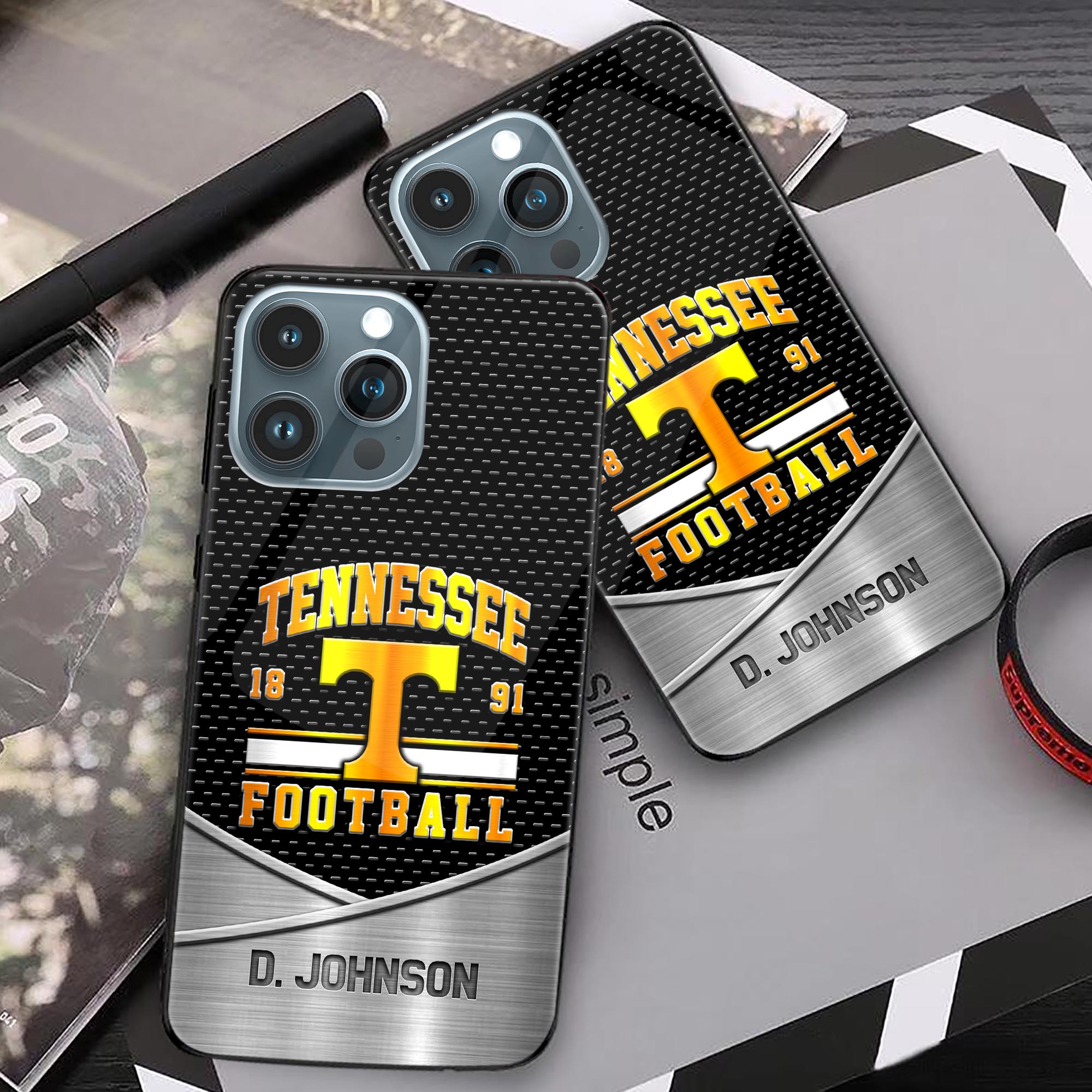 Alternative view of Tennessee Volunteers Phonecase Personalized Your Name 2024 Versions, Sport Phoncase Accessory, Sport Phonecase For Fan, Fan Gifts EHIVM-52263