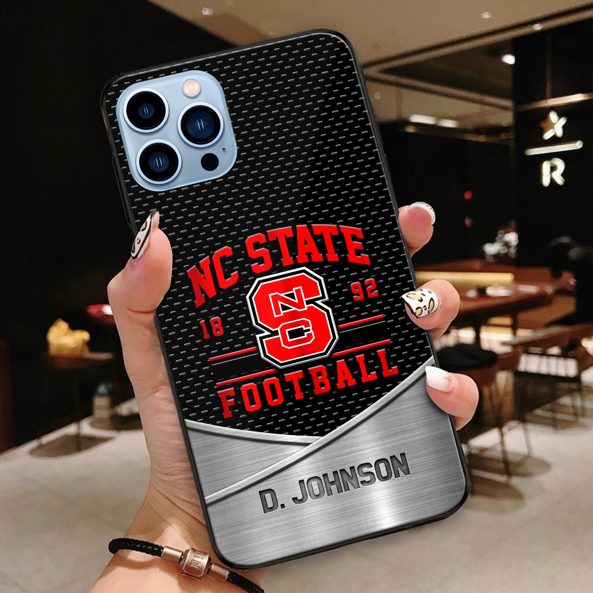 NC State Wolfpack Phonecase Personalized Your Name 2024 Versions, Sport Phoncase Accessory, Sport Phonecase For Fan, Fan Gifts EHIVM-52263