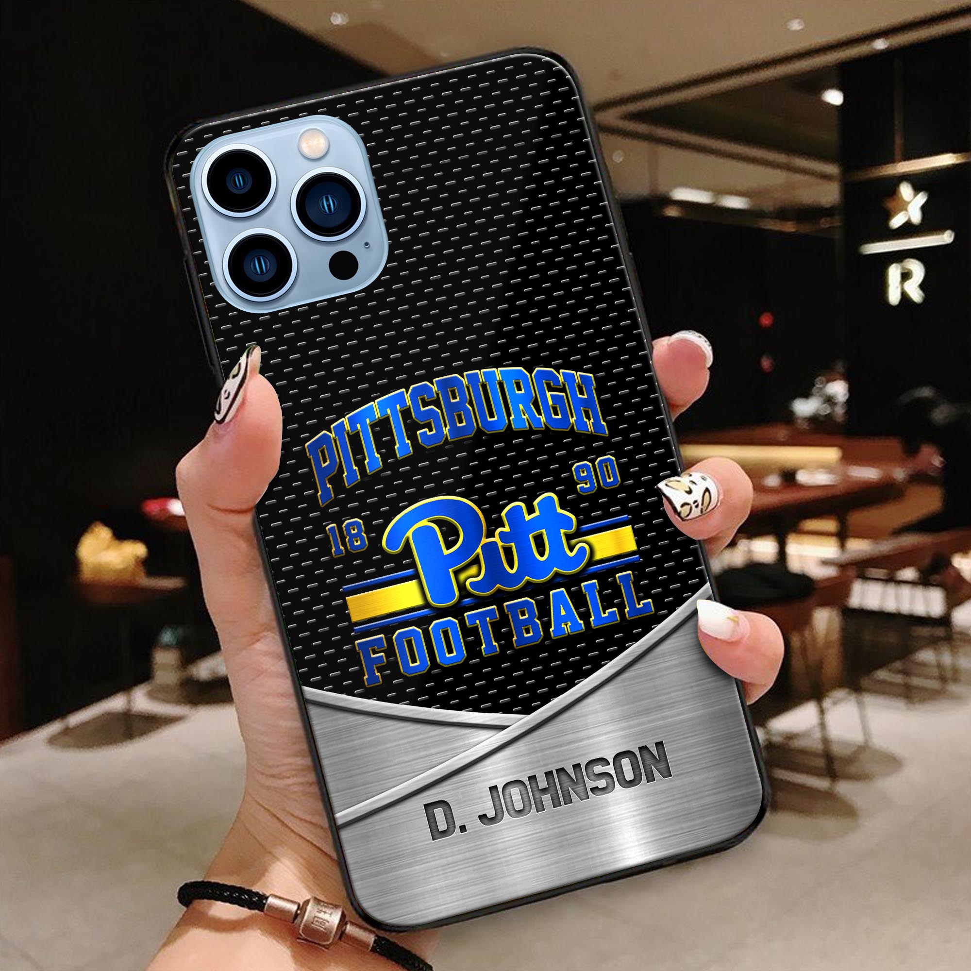 Pittsburgh Panthers Phonecase Personalized Your Name 2024 Versions, Sport Phoncase Accessory, Sport Phonecase For Fan, Fan Gifts EHIVM-52263