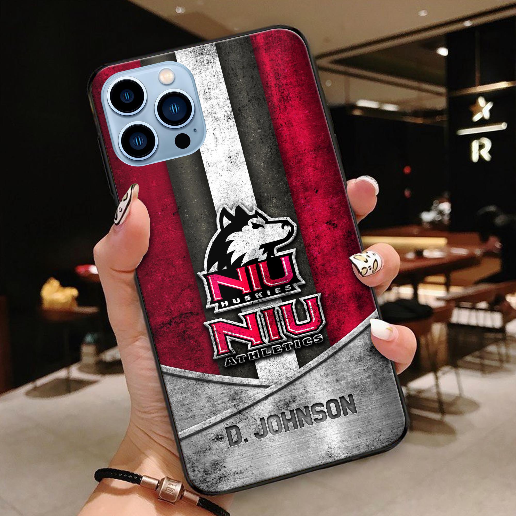 Northern Illinois Huskies Phonecase Personalized Your Name 2024 Versions, Sport Phoncase Accessory, Sport Phonecase For Fan, Fan Gifts EHIVM-52327