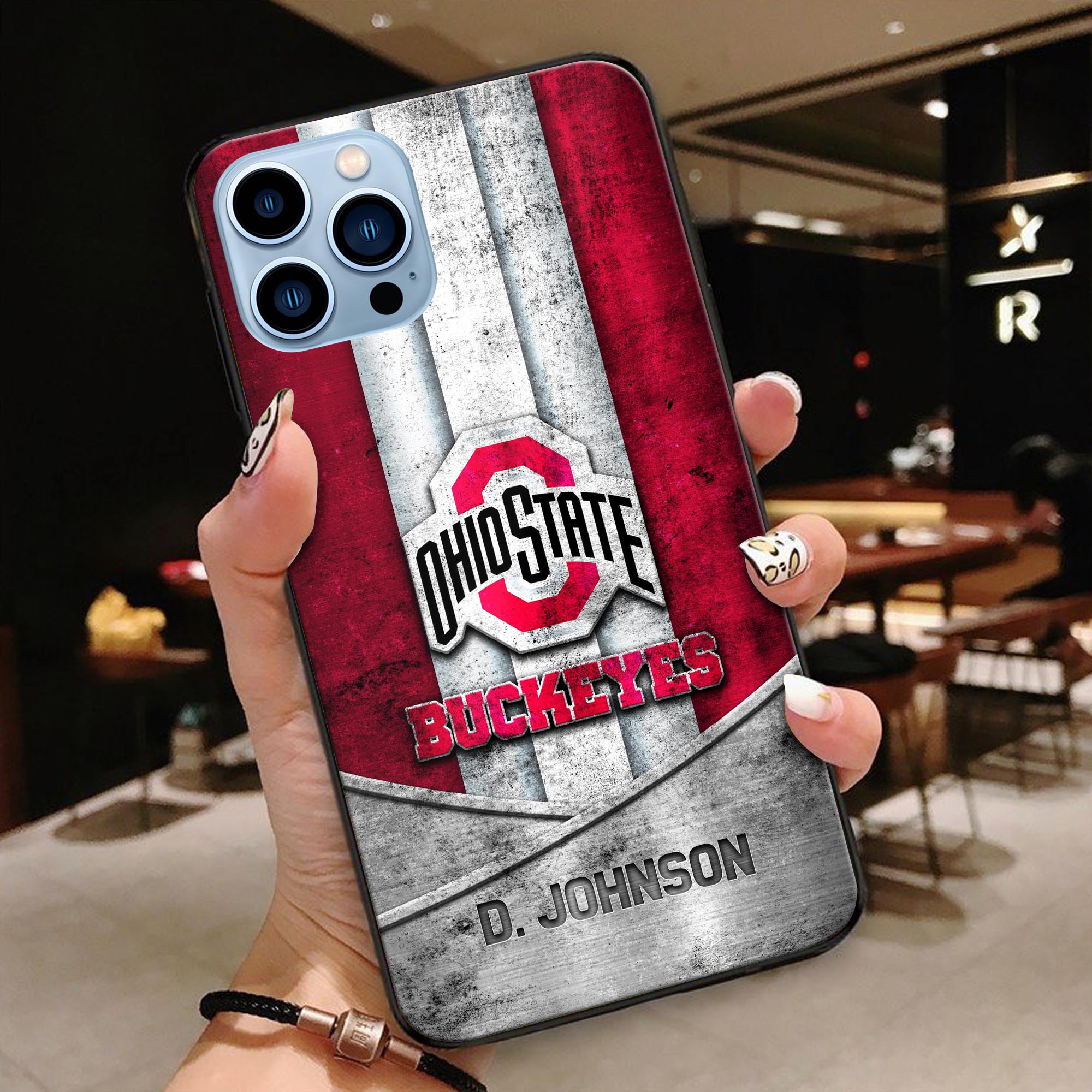 Ohio State Buckeyes Phonecase Personalized Your Name 2024 Versions, Sport Phoncase Accessory, Sport Phonecase For Fan, Fan Gifts EHIVM-52327