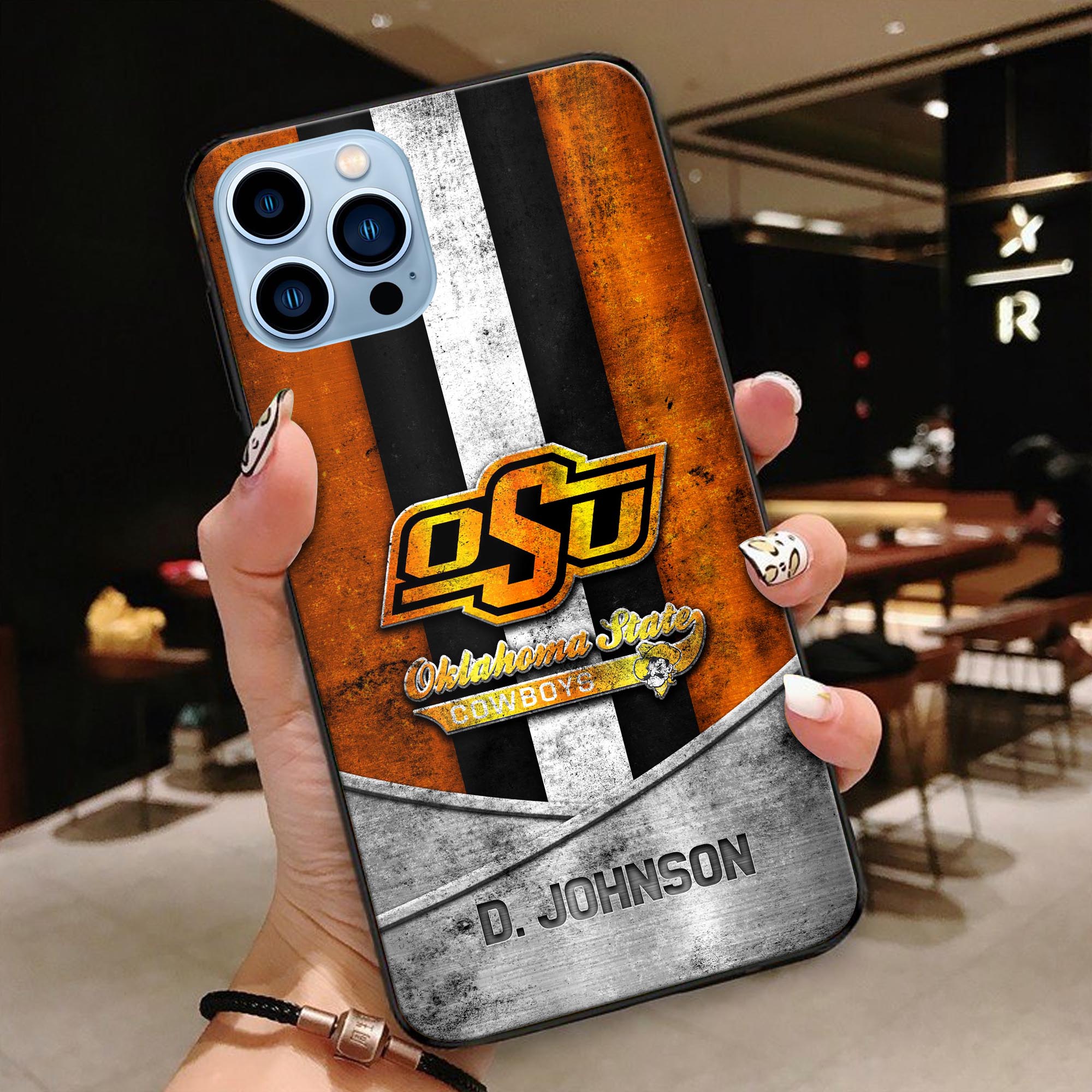 Oklahoma State Cowboys Phonecase Personalized Your Name 2024 Versions, Sport Phoncase Accessory, Sport Phonecase For Fan, Fan Gifts EHIVM-52327