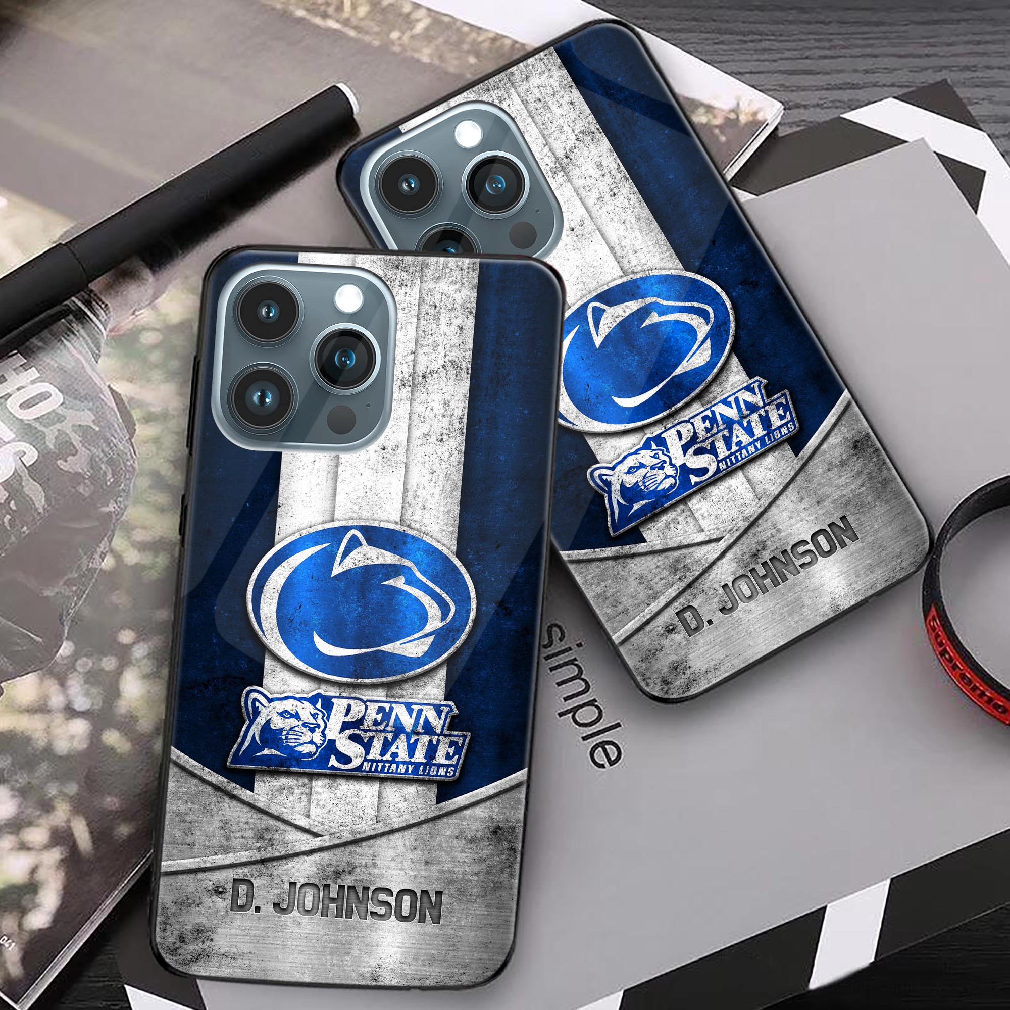 Alternative view of Penn State Nittany Lions Phonecase Personalized Your Name 2024 Versions, Sport Phoncase Accessory, Sport Phonecase For Fan, Fan Gifts EHIVM-52327