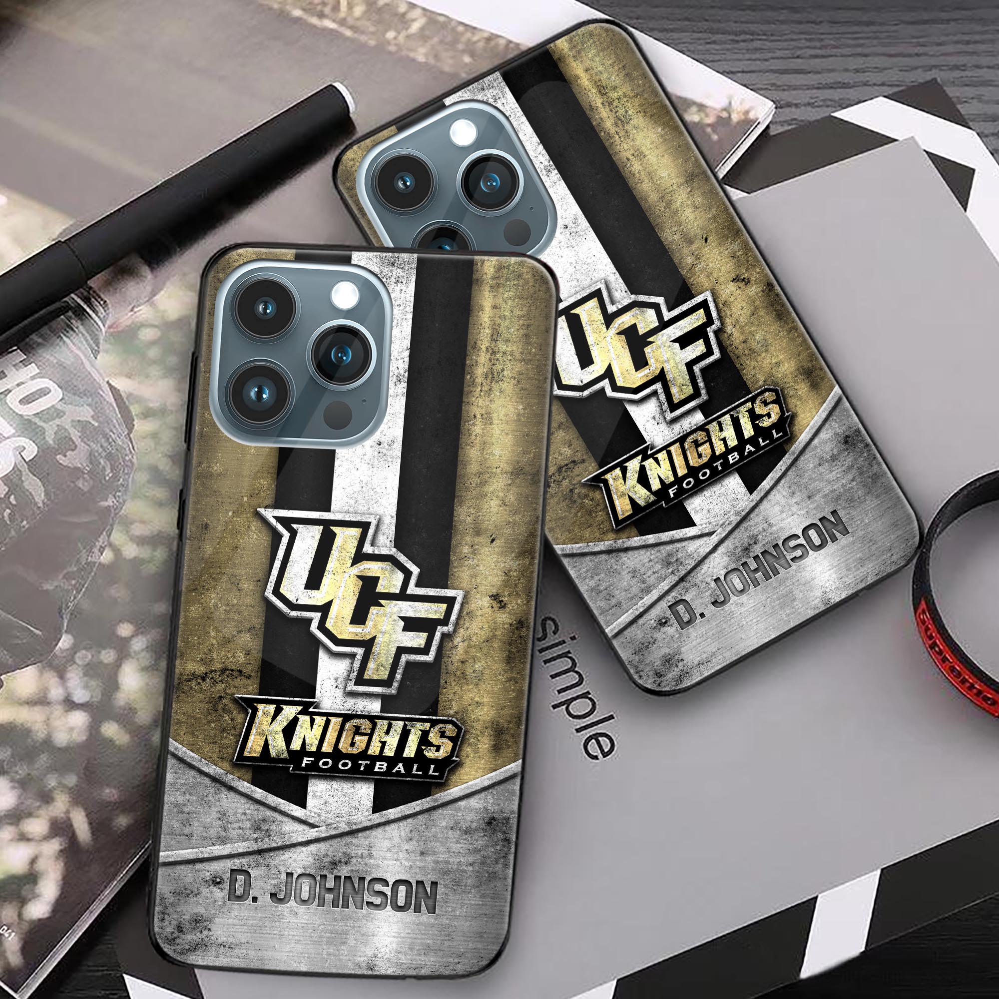 Alternative view of UCF Knights Phonecase Personalized Your Name 2024 Versions, Sport Phoncase Accessory, Sport Phonecase For Fan, Fan Gifts EHIVM-52327