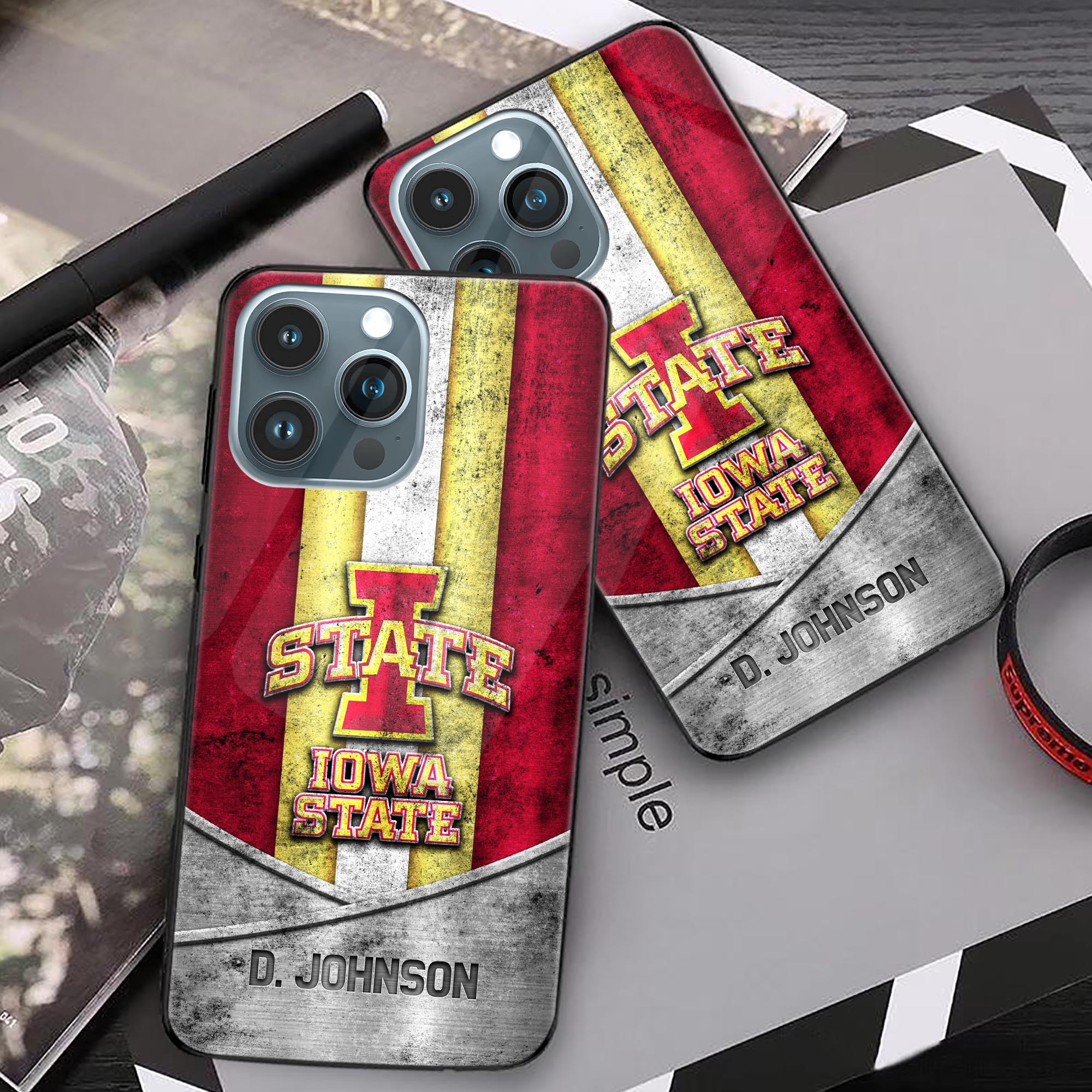 Alternative view of Iowa State Cyclones Phonecase Personalized Your Name 2024 Versions, Sport Phoncase Accessory, Sport Phonecase For Fan, Fan Gifts EHIVM-52327