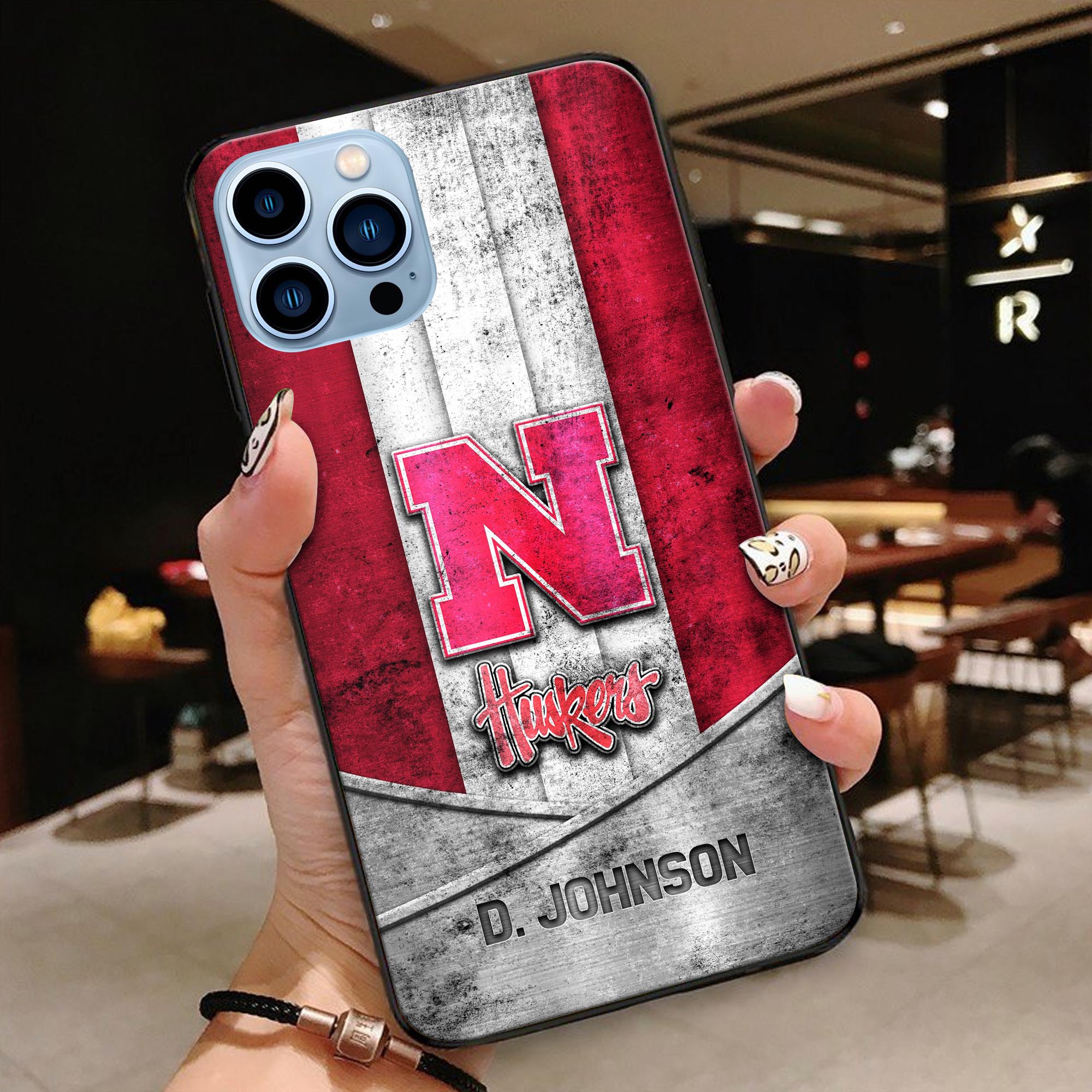 Nebraska Cornhuskers Phonecase Personalized Your Name 2024 Versions, Sport Phoncase Accessory, Sport Phonecase For Fan, Fan Gifts EHIVM-52327
