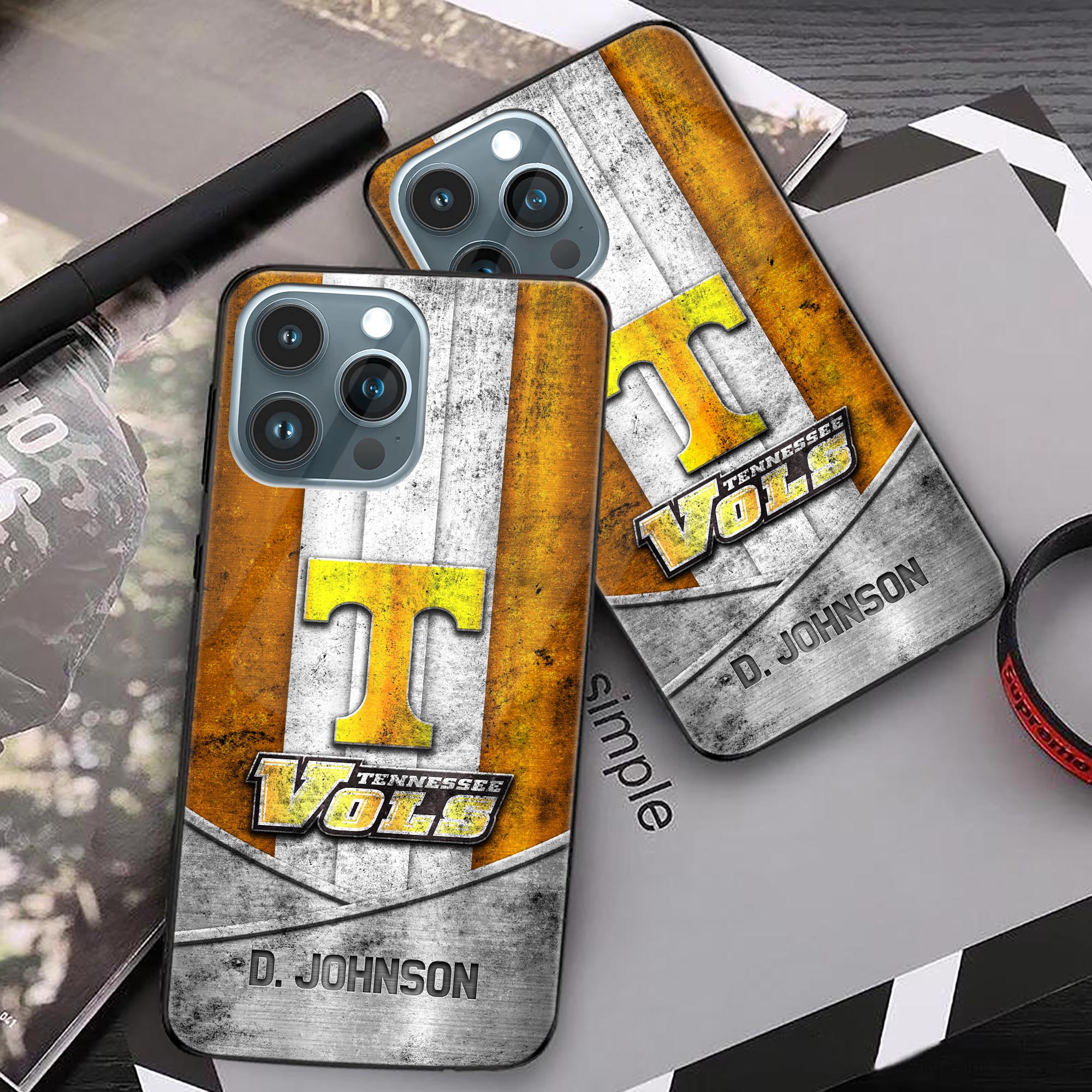 Alternative view of Tennessee Volunteers Phonecase Personalized Your Name 2024 Versions, Sport Phoncase Accessory, Sport Phonecase For Fan, Fan Gifts EHIVM-52327