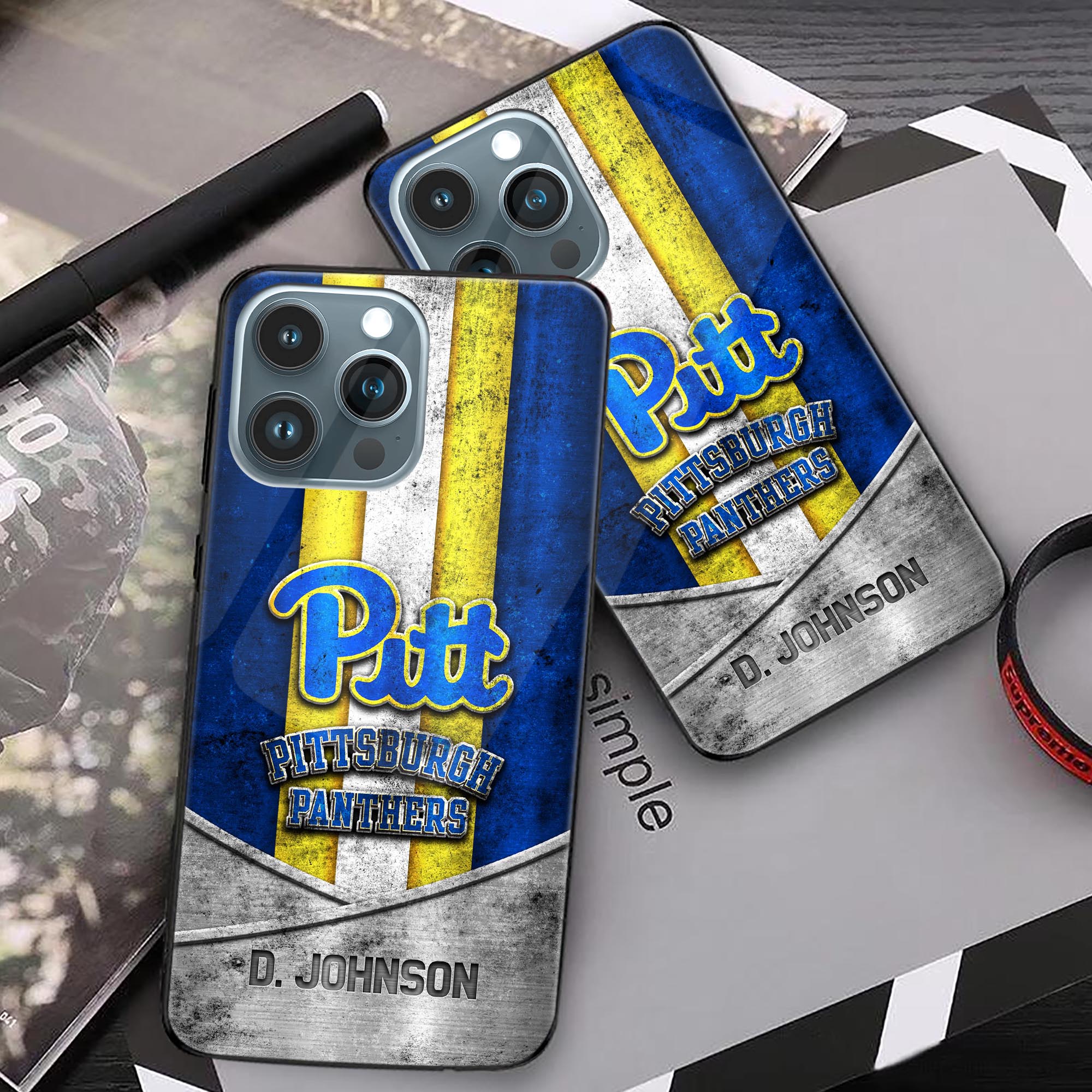 Alternative view of Pittsburgh Panthers Phonecase Personalized Your Name 2024 Versions, Sport Phoncase Accessory, Sport Phonecase For Fan, Fan Gifts EHIVM-52327