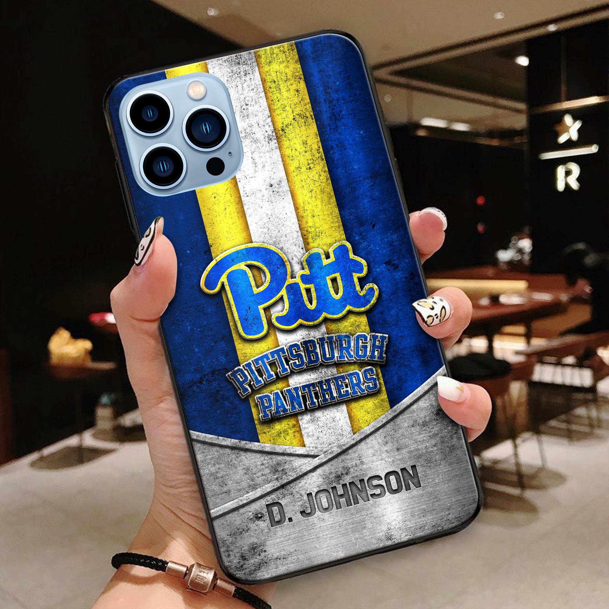 Pittsburgh Panthers Phonecase Personalized Your Name 2024 Versions, Sport Phoncase Accessory, Sport Phonecase For Fan, Fan Gifts EHIVM-52327