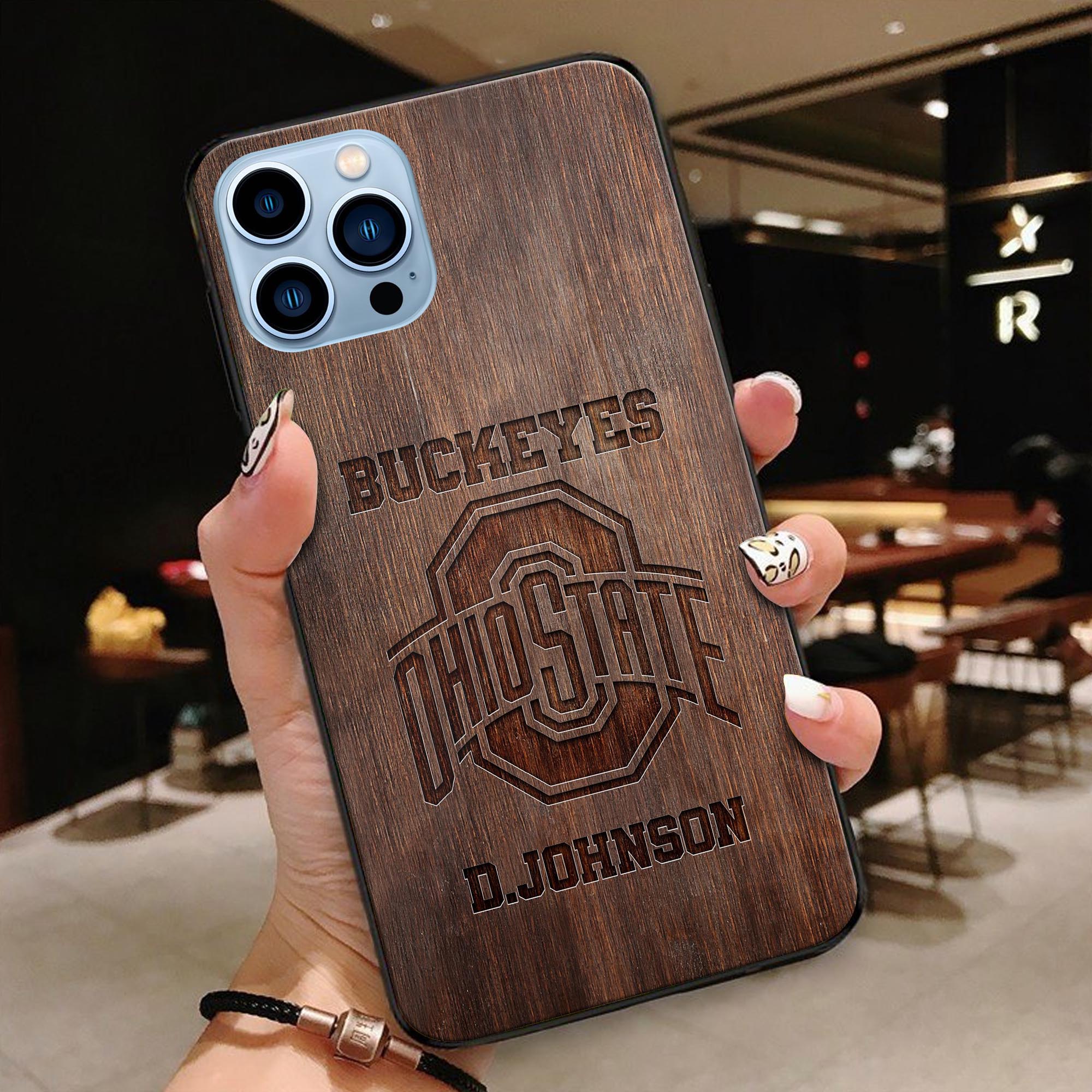 Ohio State Buckeyes Phonecase Personalized Your Name 2024 Versions, Sport Phonecase Accessory, Sport Phonecase For Fan, Sport Gifts EHIVM-52334
