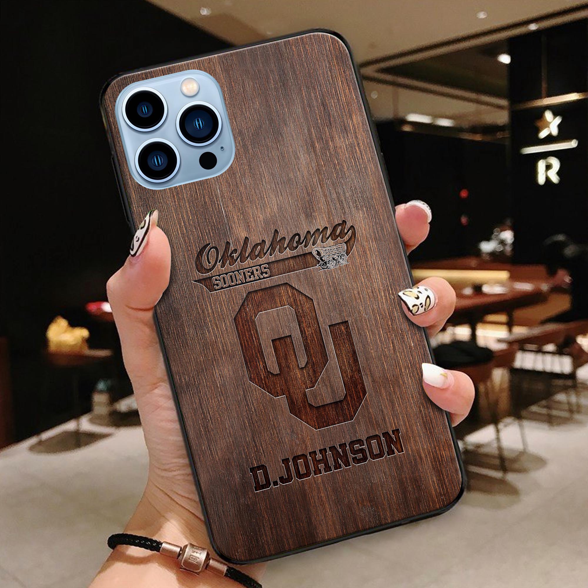 Oklahoma Sooners Phonecase Personalized Your Name 2024 Versions, Sport Phonecase Accessory, Sport Phonecase For Fan, Sport Gifts EHIVM-52334