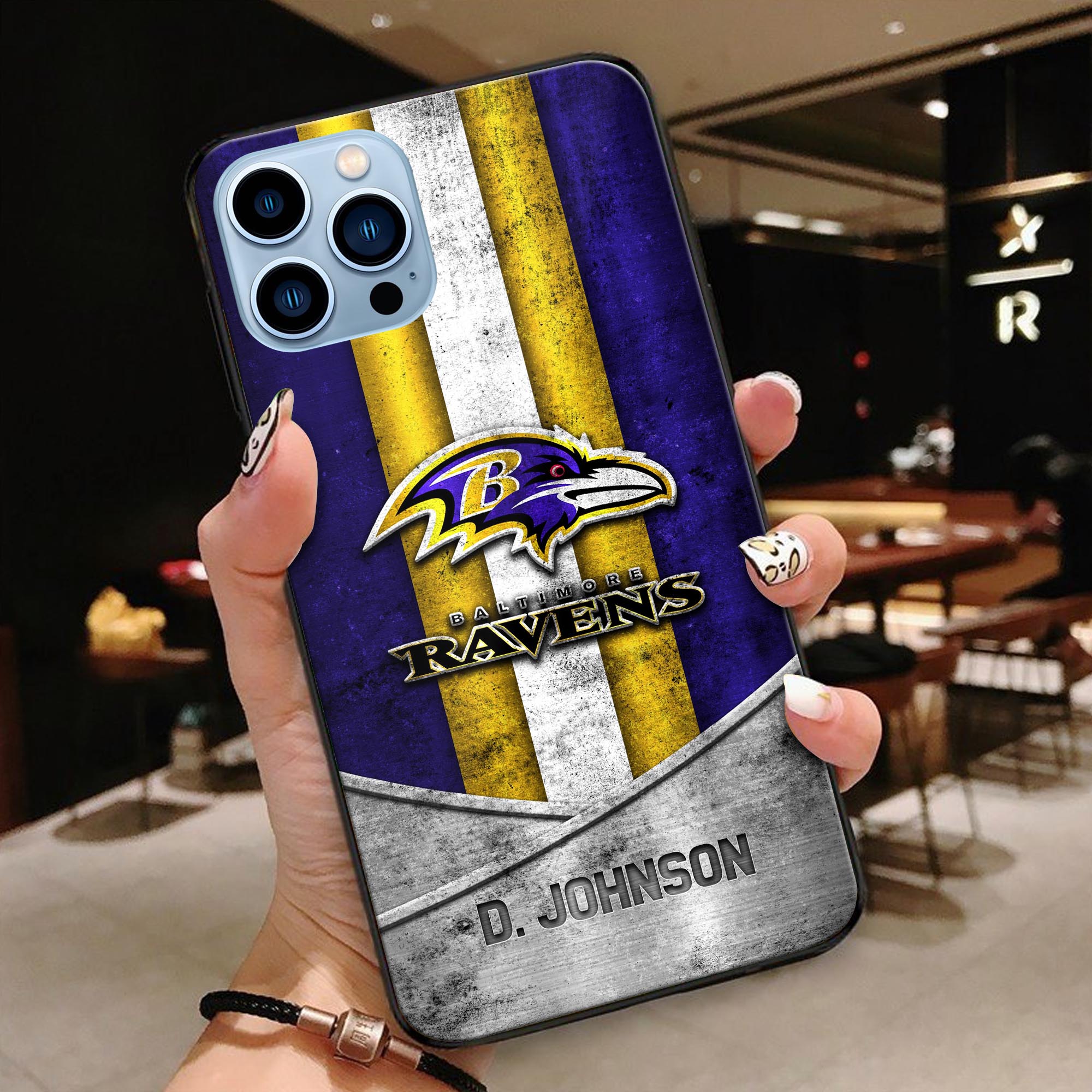 Baltimore Ravens Phonecase Personalized Your Name 2024 Versions, Sport Phoncase Accessory, Sport Phonecase For Fan, Fan Gifts EHIVM-52373