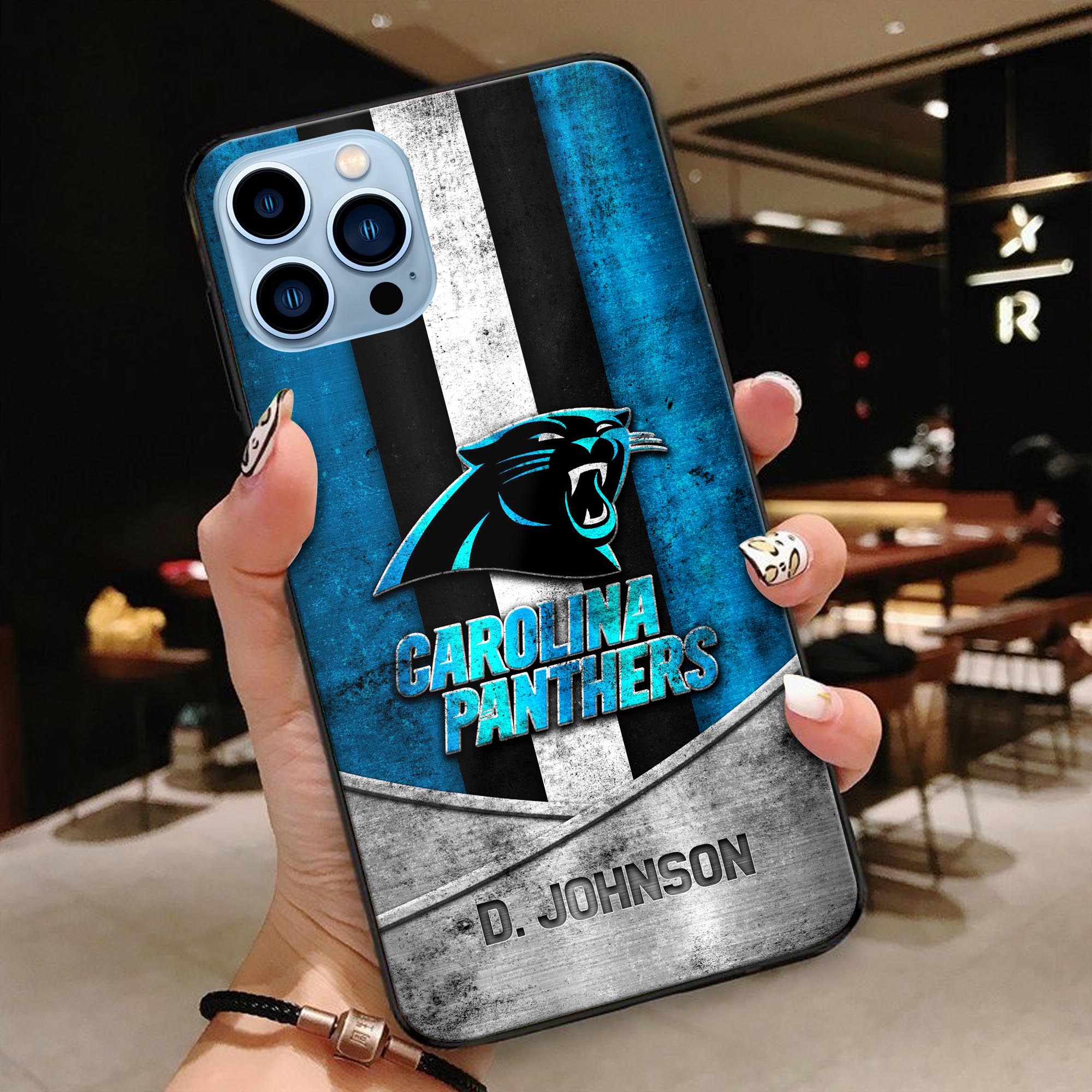 Carolina Panthers Phonecase Personalized Your Name 2024 Versions, Sport Phoncase Accessory, Sport Phonecase For Fan, Fan Gifts EHIVM-52373