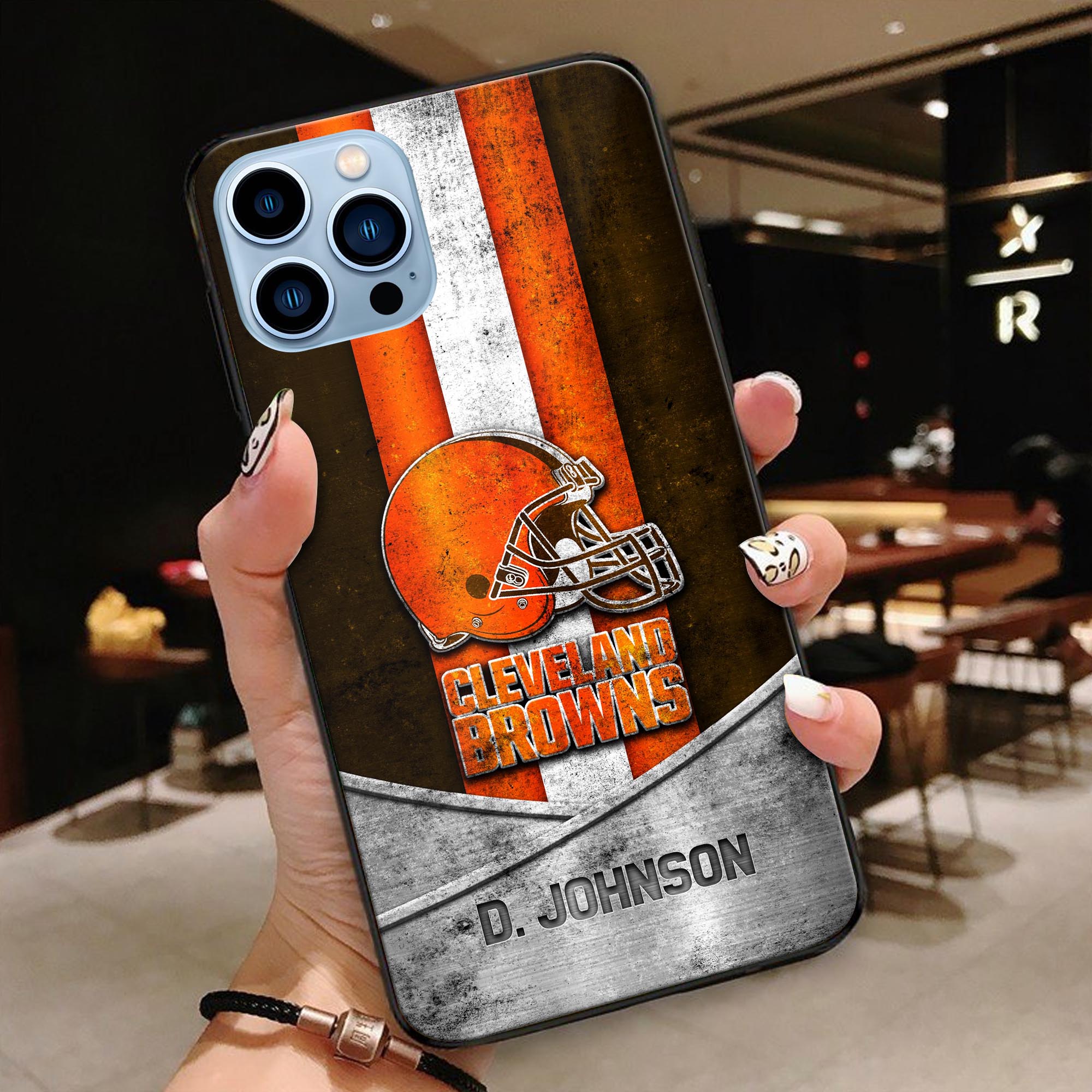 Cleveland Browns Phonecase Personalized Your Name 2024 Versions, Sport Phoncase Accessory, Sport Phonecase For Fan, Fan Gifts EHIVM-52373