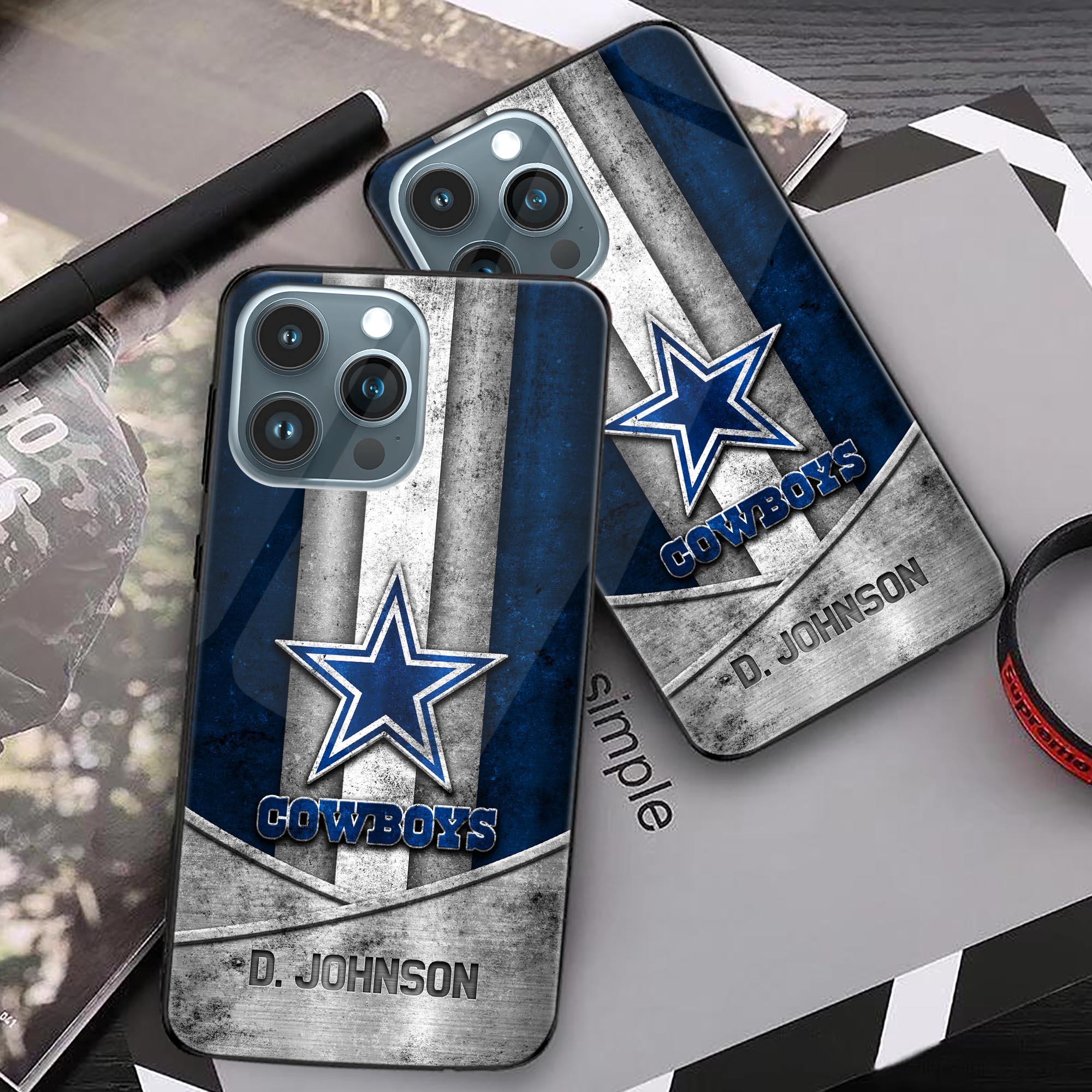 Alternative view of Dallas Cowboys Phonecase Personalized Your Name 2024 Versions, Sport Phoncase Accessory, Sport Phonecase For Fan, Fan Gifts EHIVM-52373