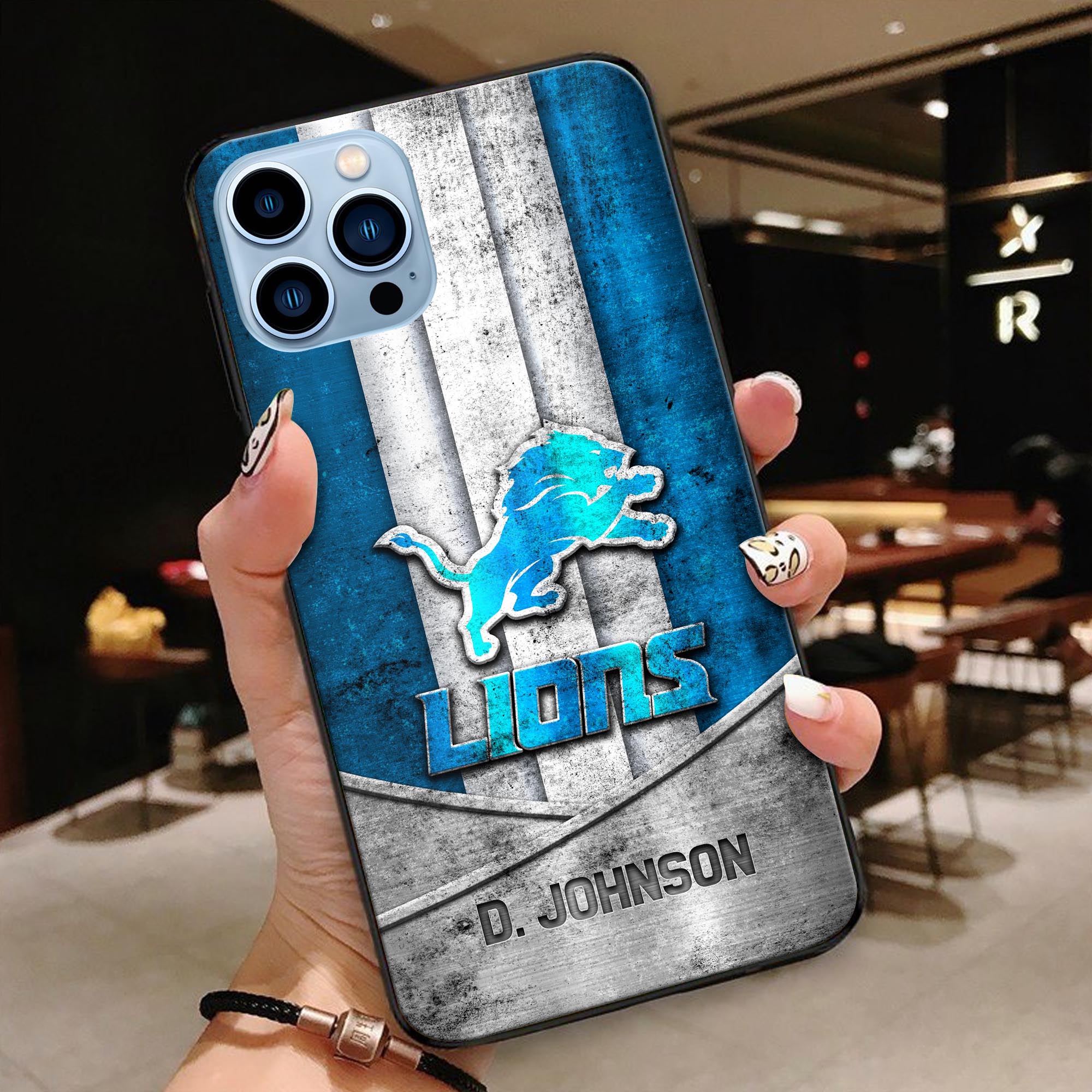 Detroit Lions Phonecase Personalized Your Name 2024 Versions, Sport Phoncase Accessory, Sport Phonecase For Fan, Fan Gifts EHIVM-52373