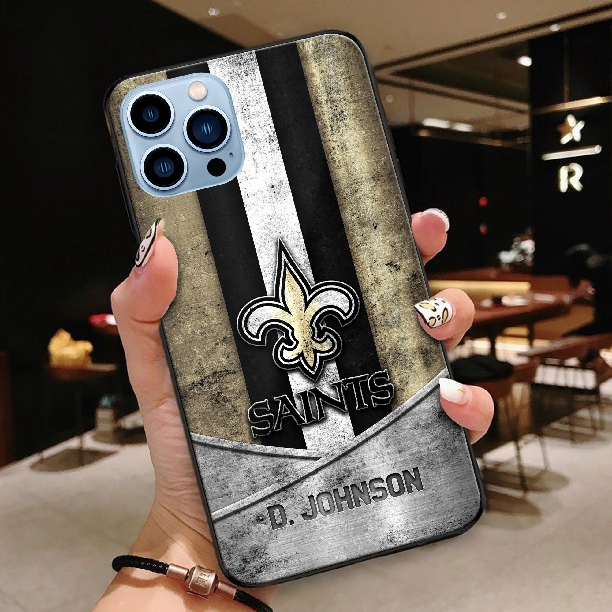 New Orleans Saints Phonecase Personalized Your Name 2024 Versions, Sport Phoncase Accessory, Sport Phonecase For Fan, Fan Gifts EHIVM-52373